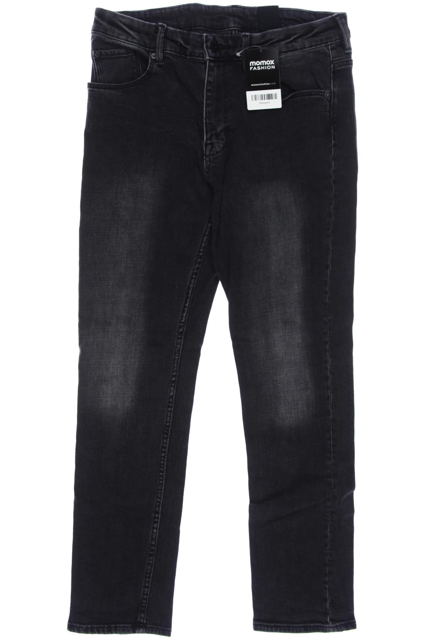 

H&M Herren Jeans, schwarz, Gr. 158