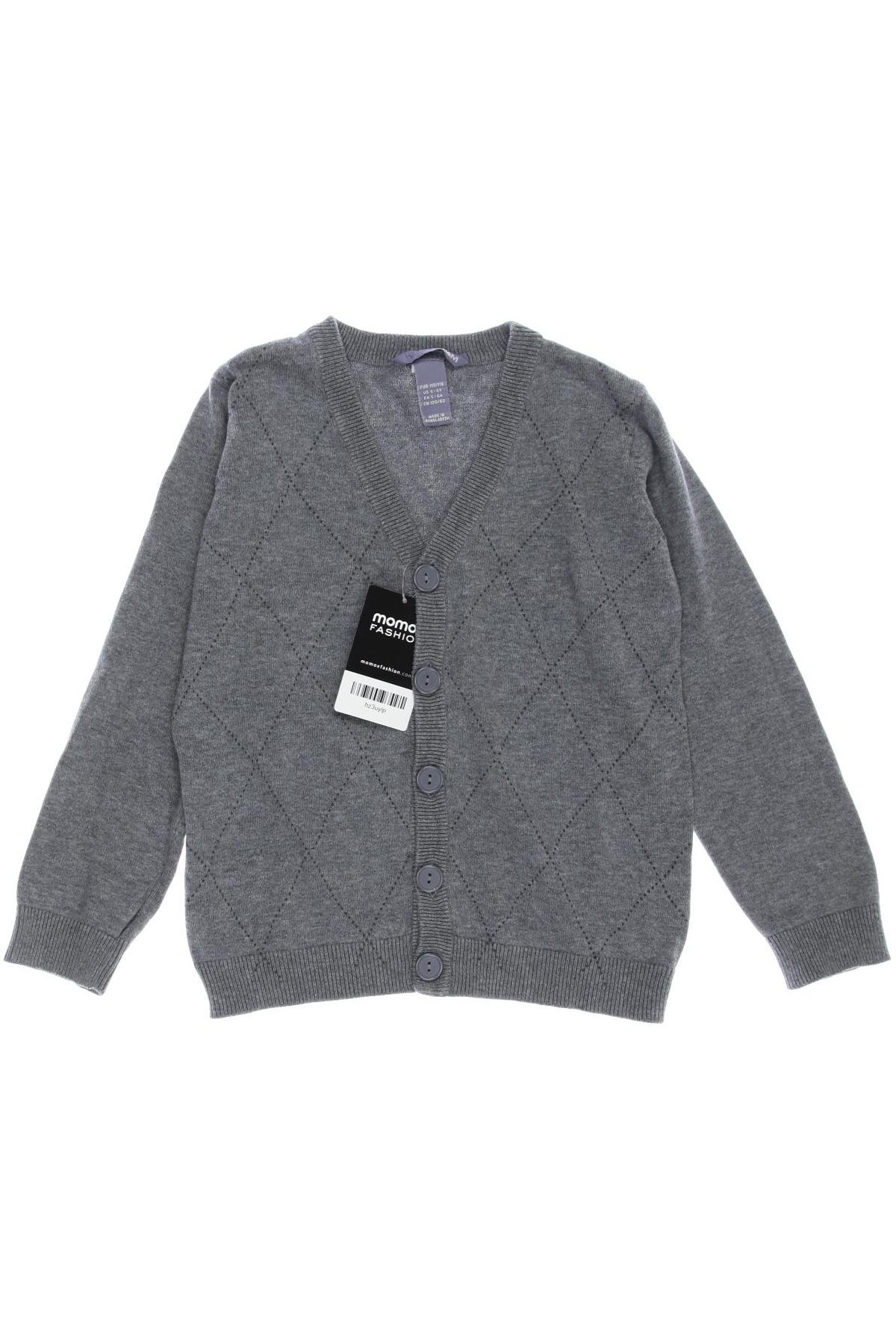 

H&M Herren Strickjacke, grau, Gr. 110