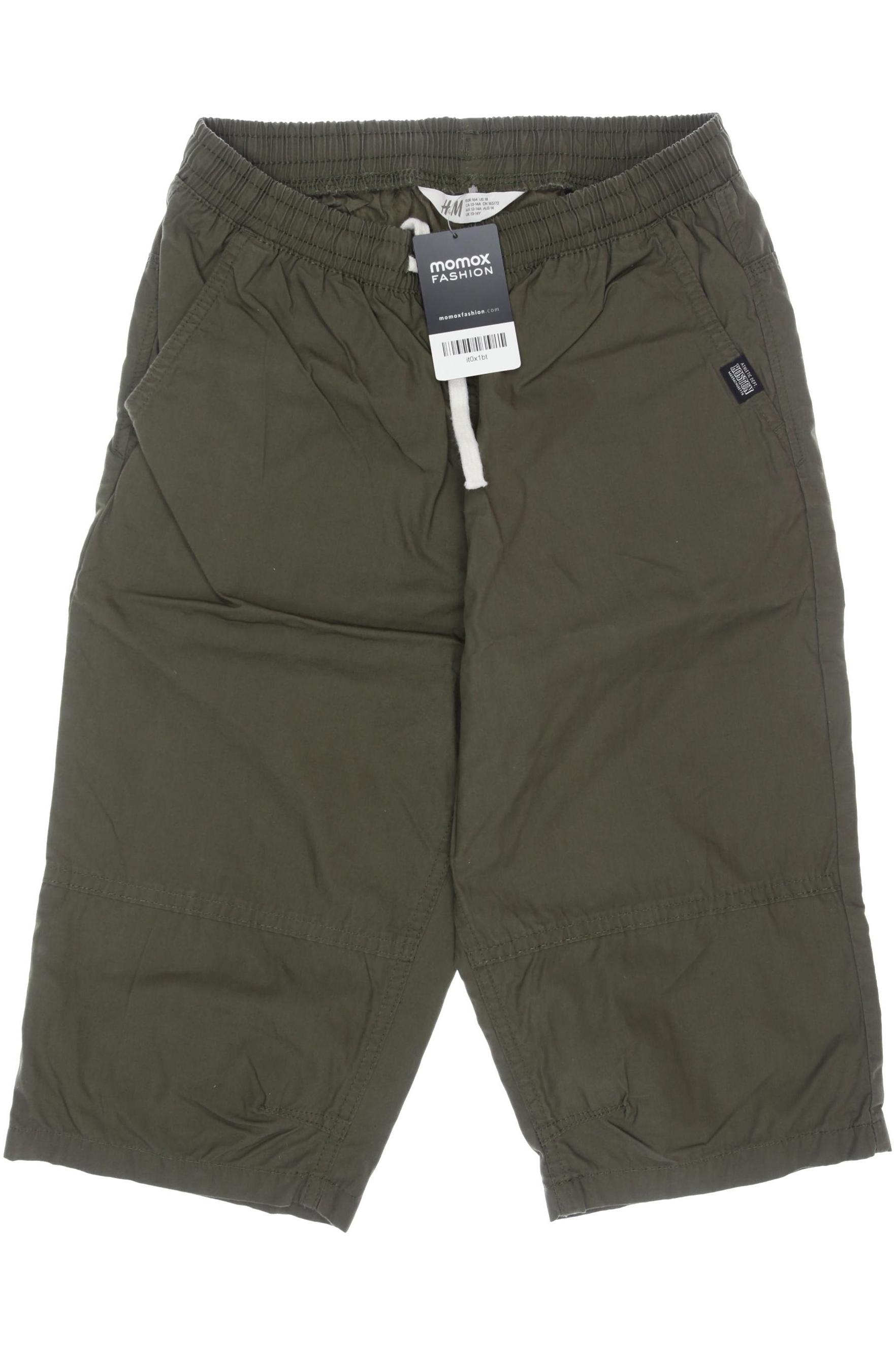 

H&M Herren Shorts, grün, Gr. 164