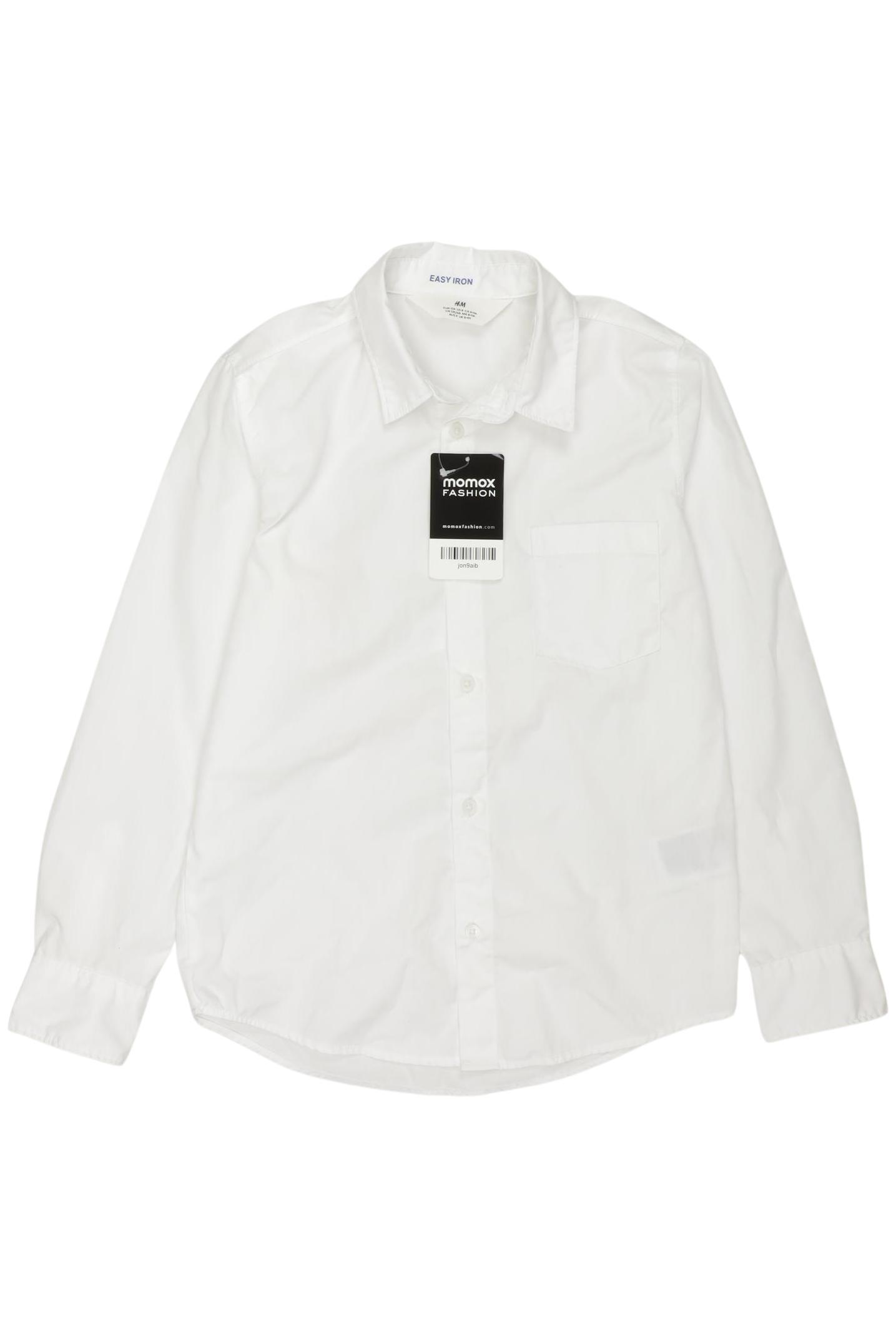 

H&M Jungen Hemd, weiß, Gr. 134