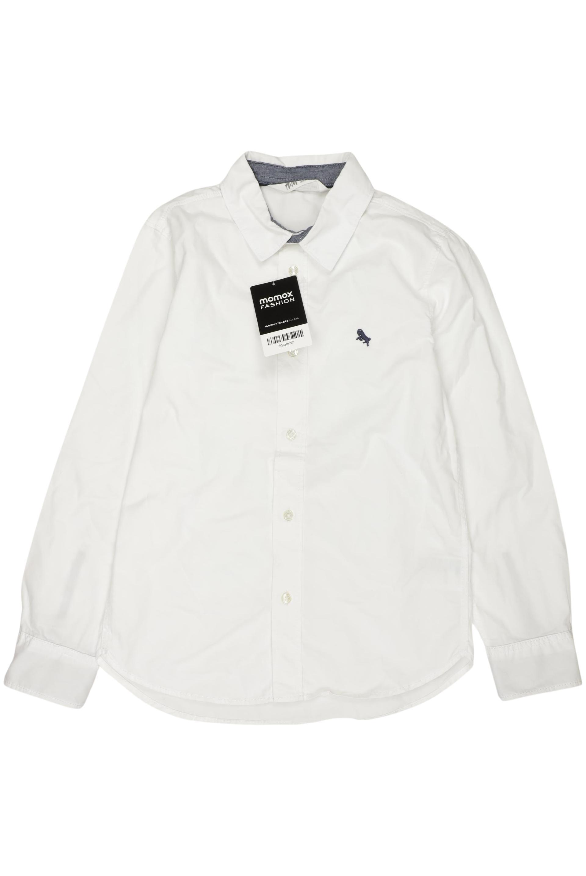 

H&M Jungen Hemd, weiß, Gr. 134