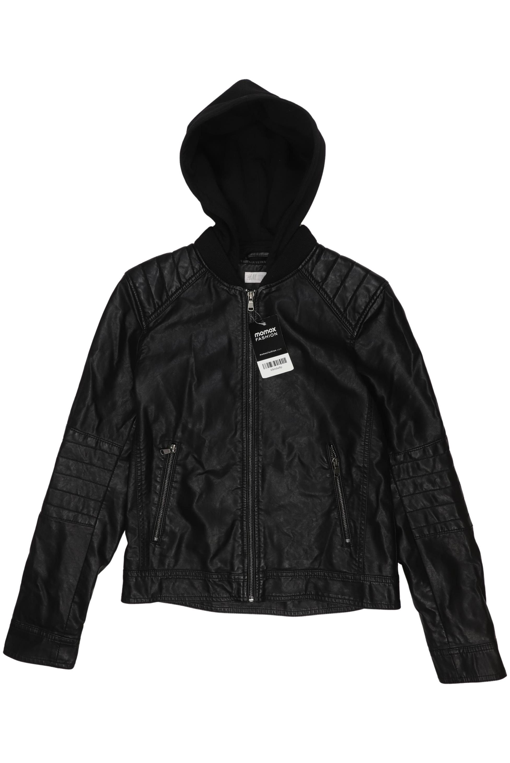 

H&M Jungen Jacke, schwarz, Gr. 158