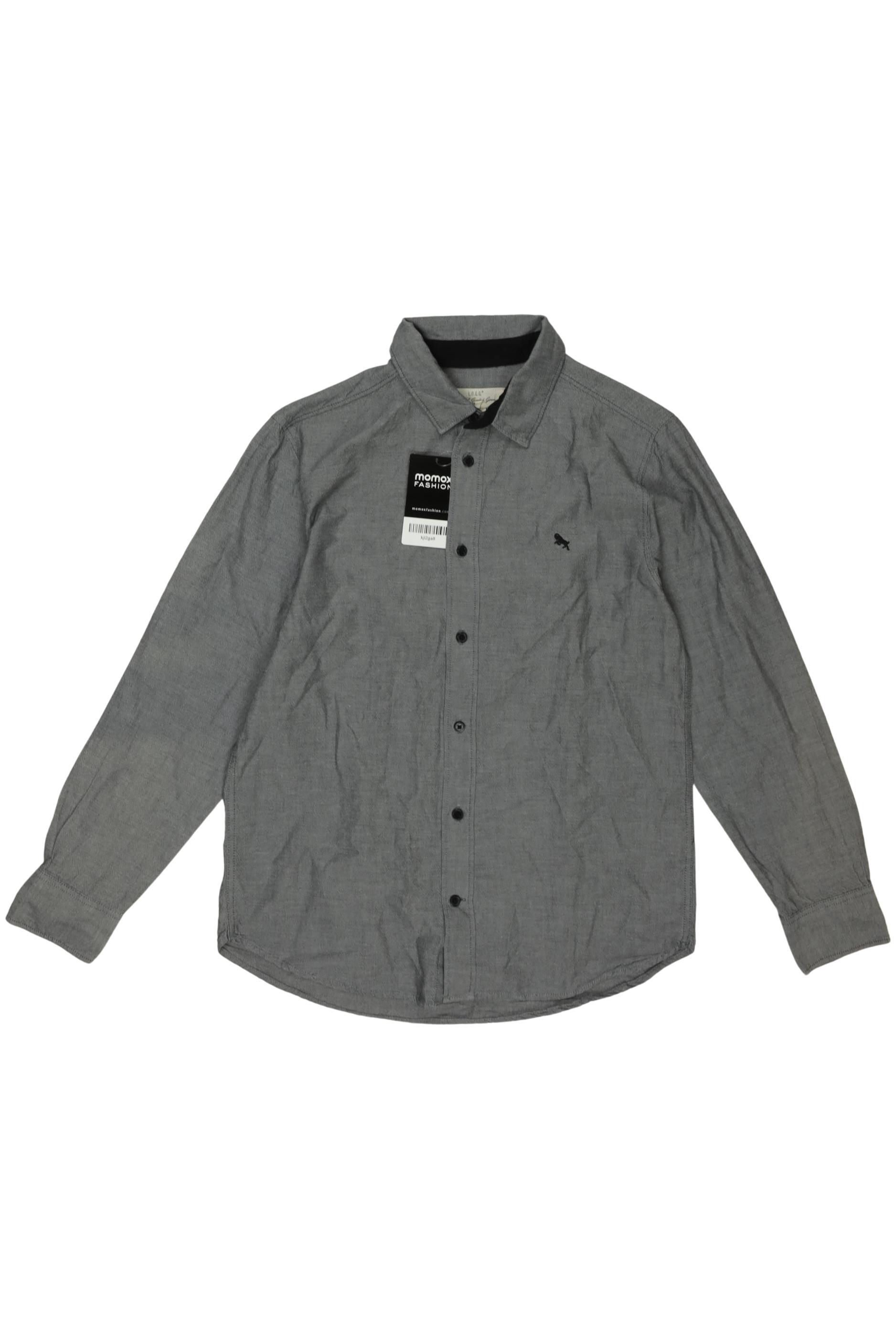 

H&M Jungen Hemd, grau, Gr. 158