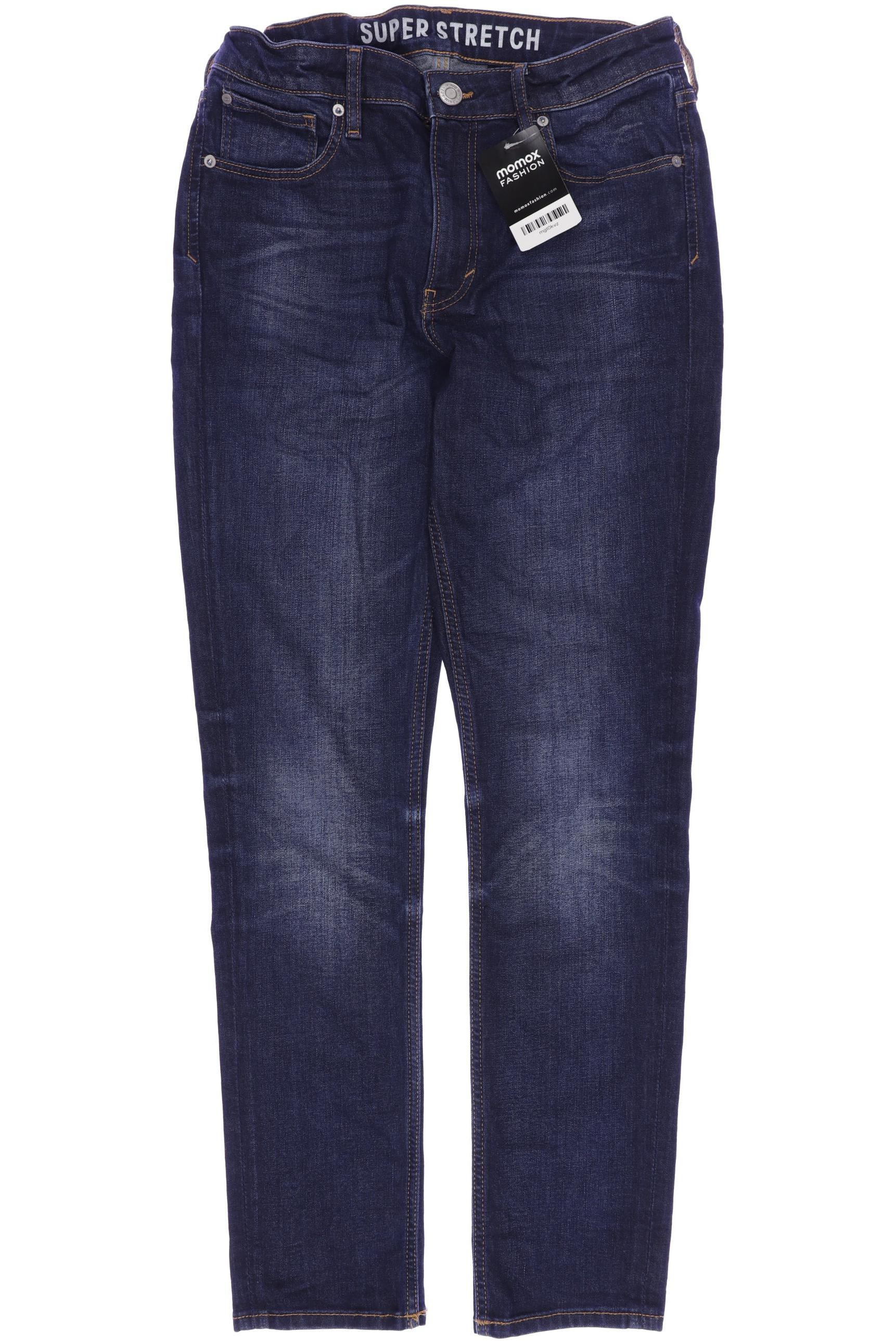 

H&M Herren Jeans, marineblau, Gr. 170
