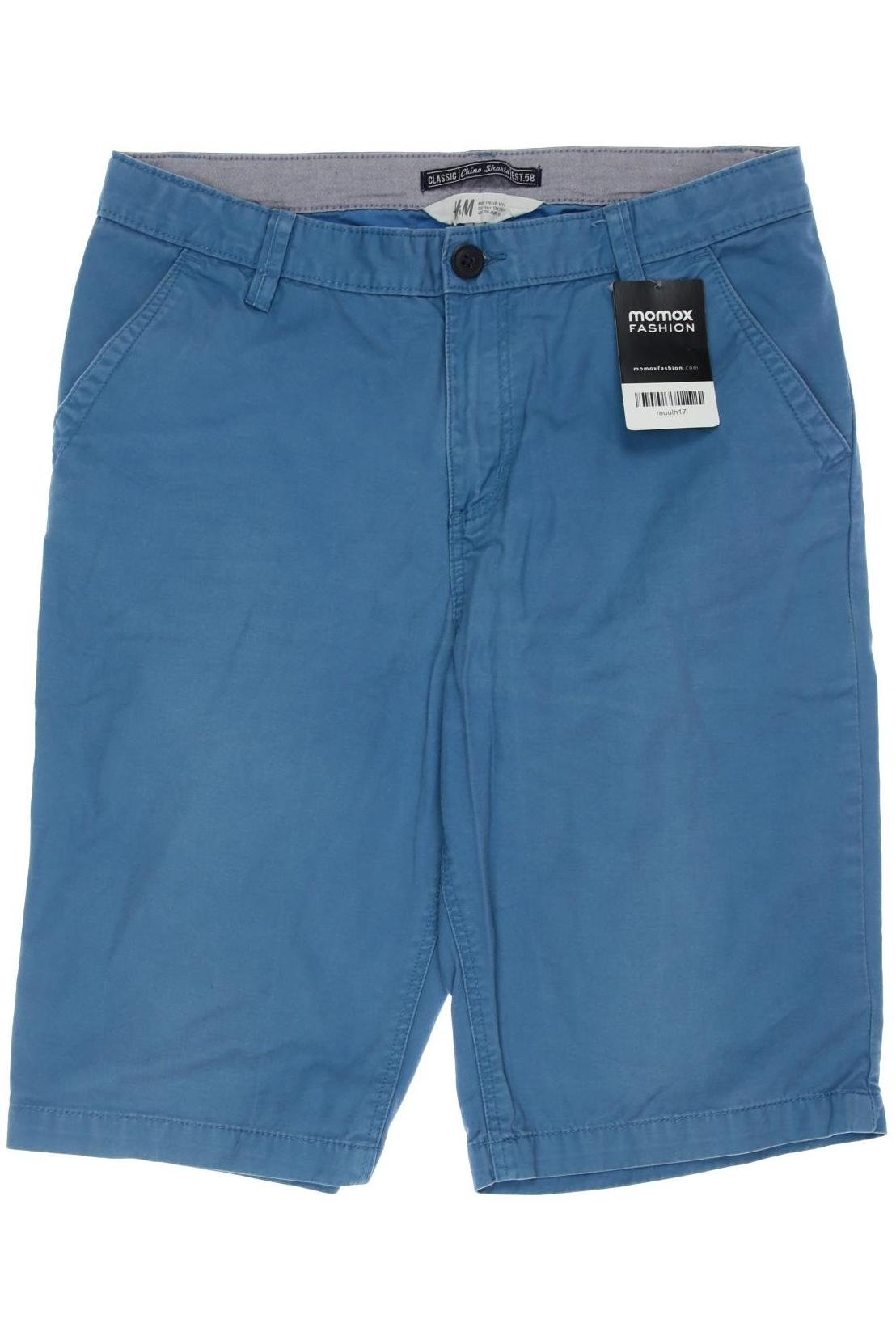 

H&M Herren Shorts, blau, Gr. 170