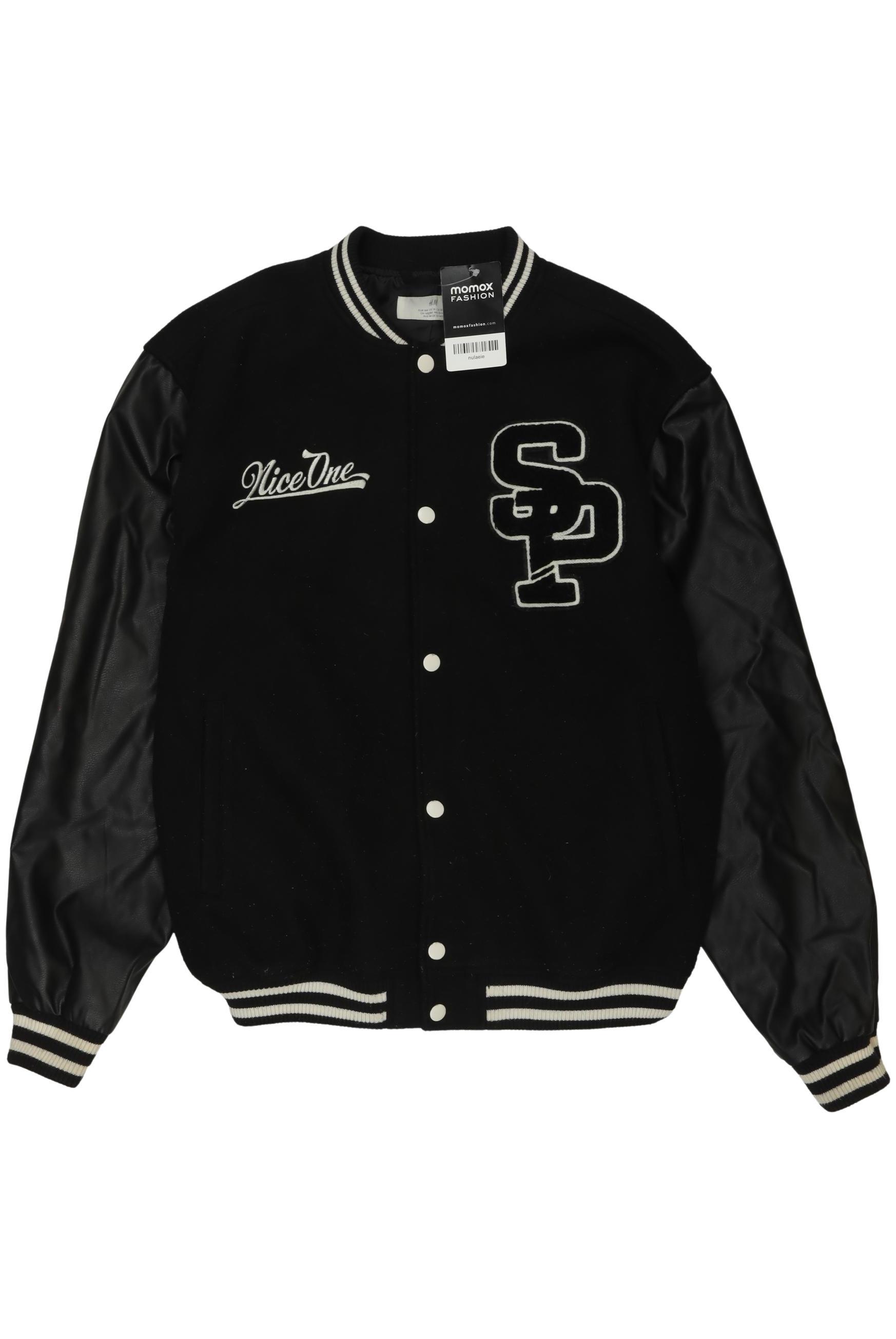 

H&M Jungen Jacke, schwarz, Gr. 164