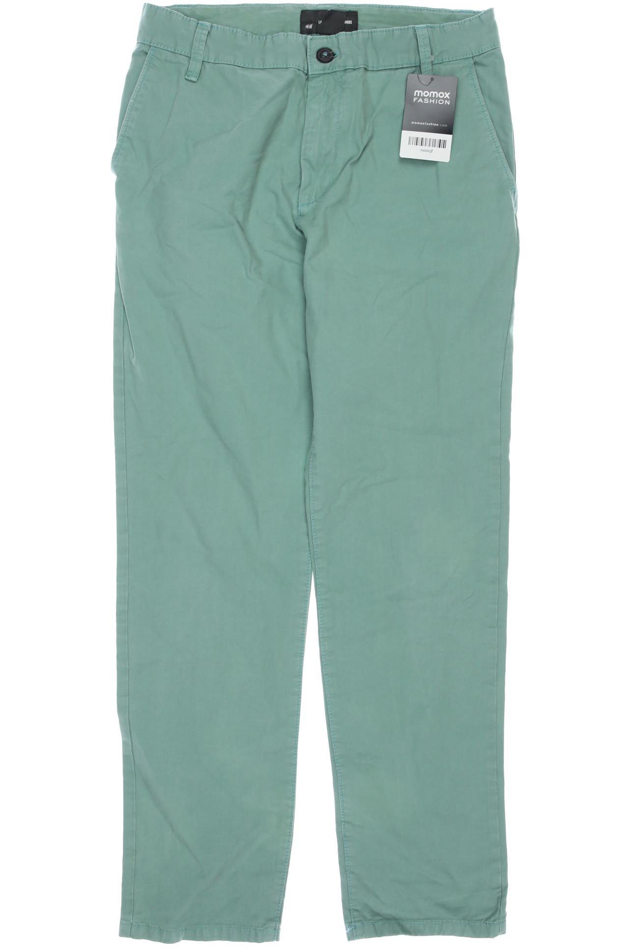

H&M Herren Jeans, grün, Gr. 164