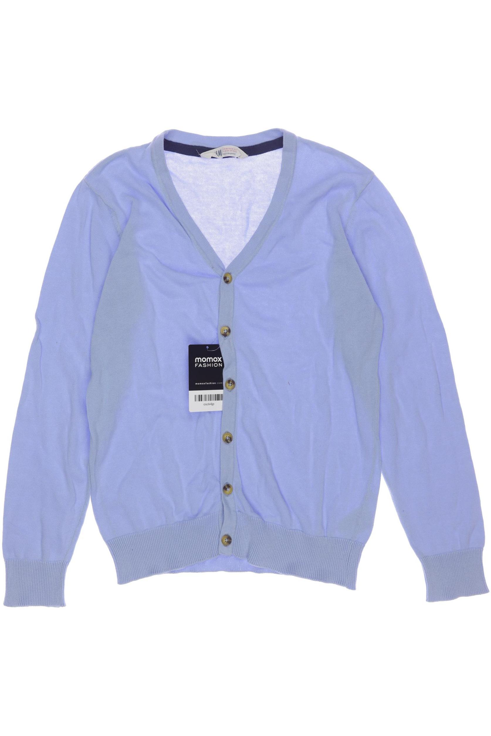 

H&M Herren Strickjacke, hellblau, Gr. 146