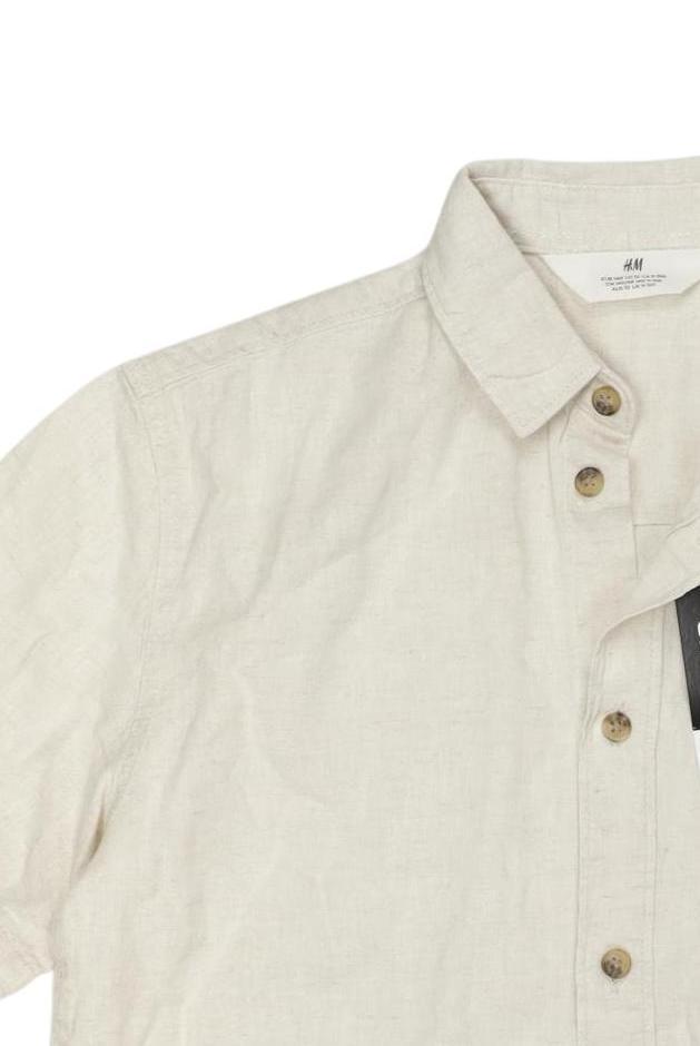 Thumbnail - H&amp;M Jungen Hemd, beige, Gr. 140