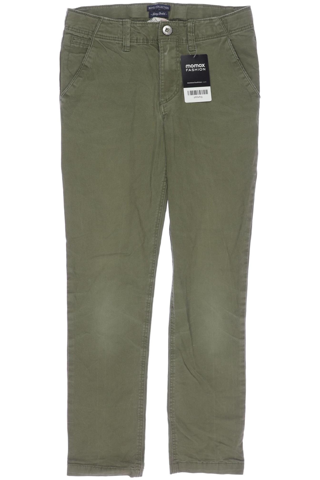 

H&M Herren Stoffhose, grün, Gr. 146