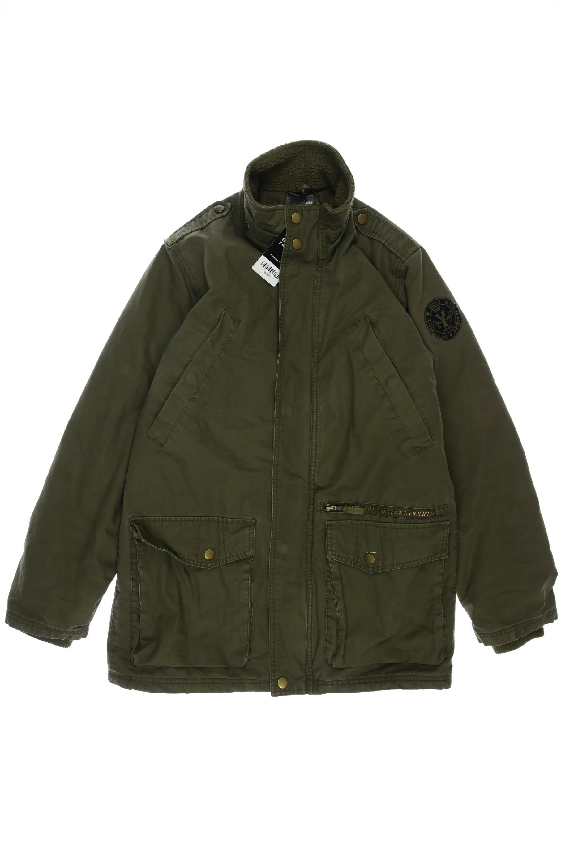 

H&M Jungen Jacke, grün, Gr. 170
