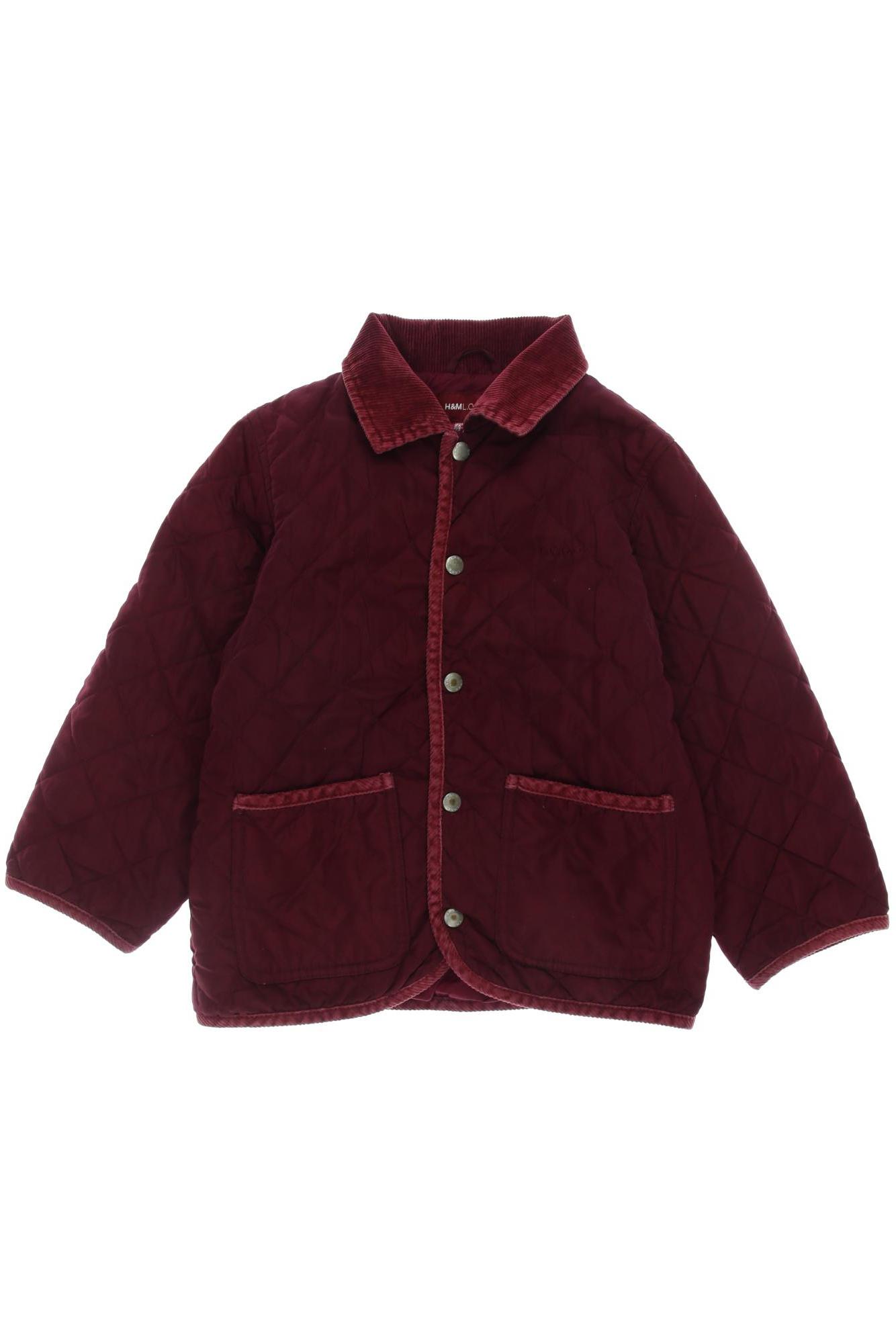 

H&M Herren Jacke, bordeaux, Gr. 116