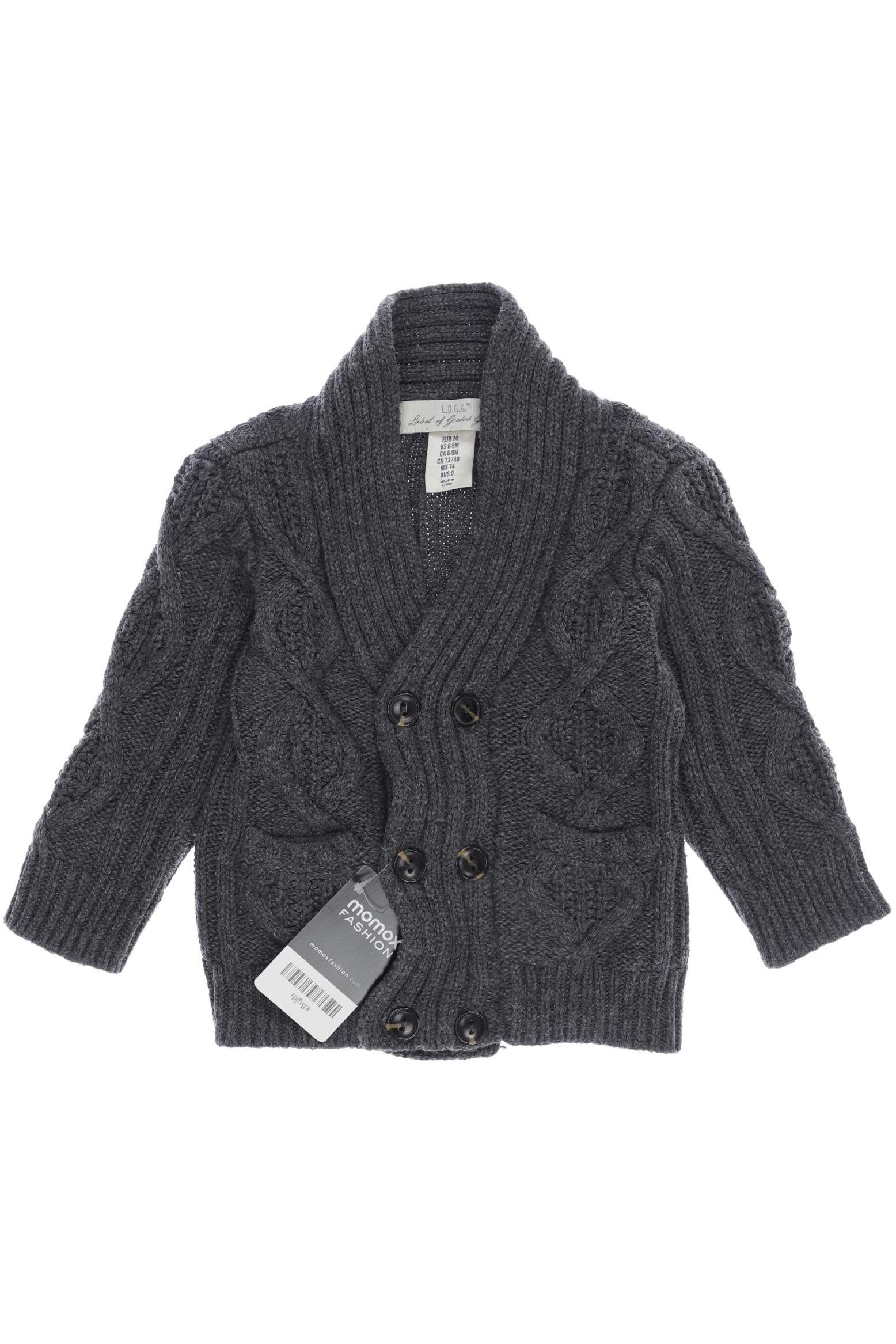 

H&M Herren Strickjacke, grau, Gr. 74