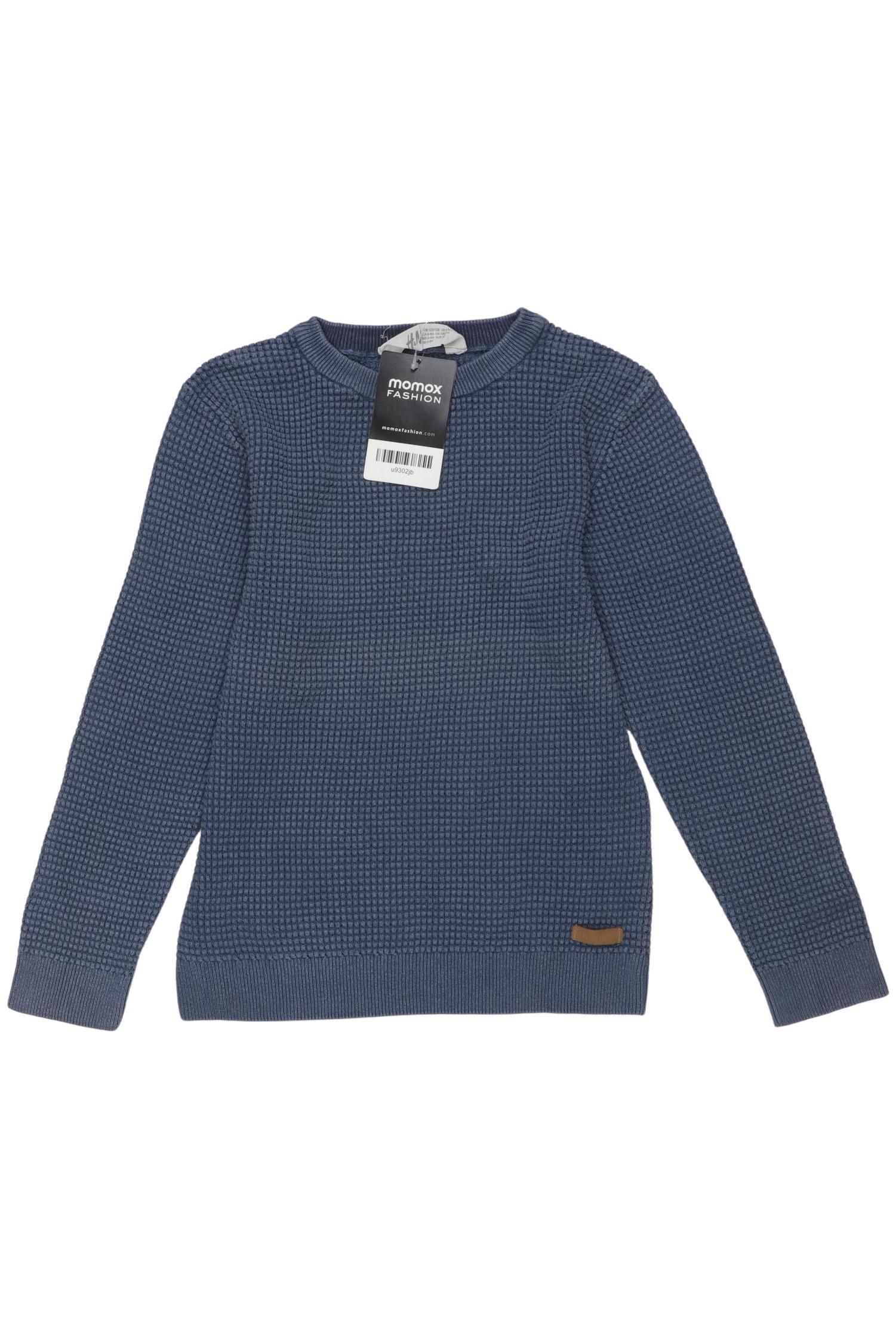 

H&M Jungen Pullover, blau, Gr. 122/128
