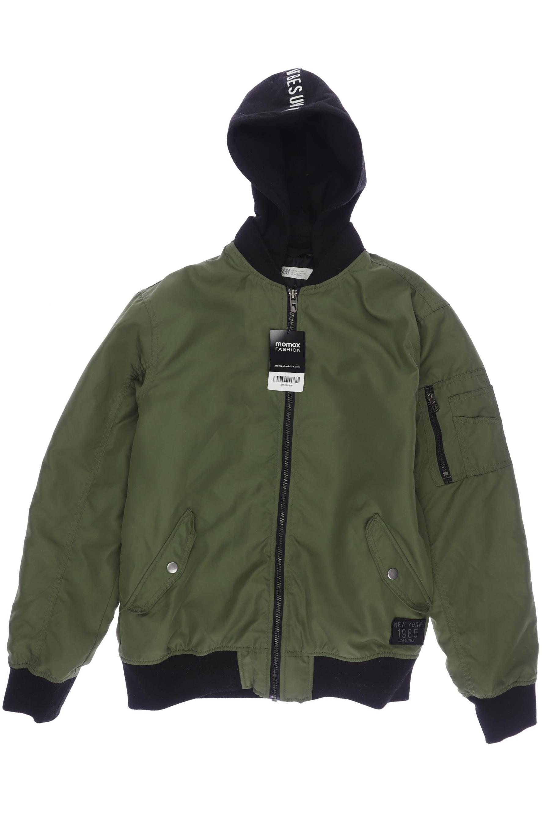 

H&M Herren Jacke, grün, Gr. 164