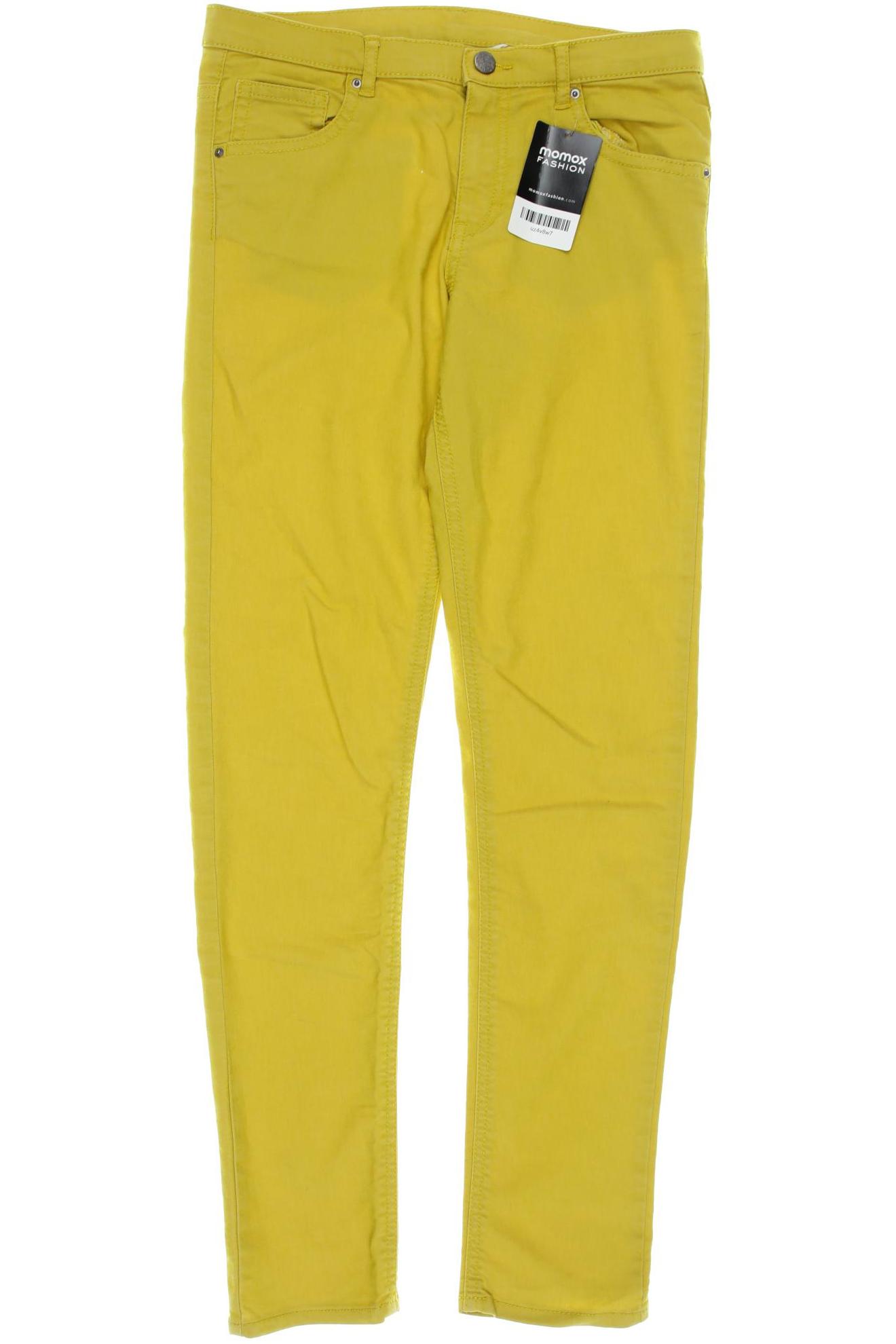 

H&M Herren Stoffhose, gelb, Gr. 164