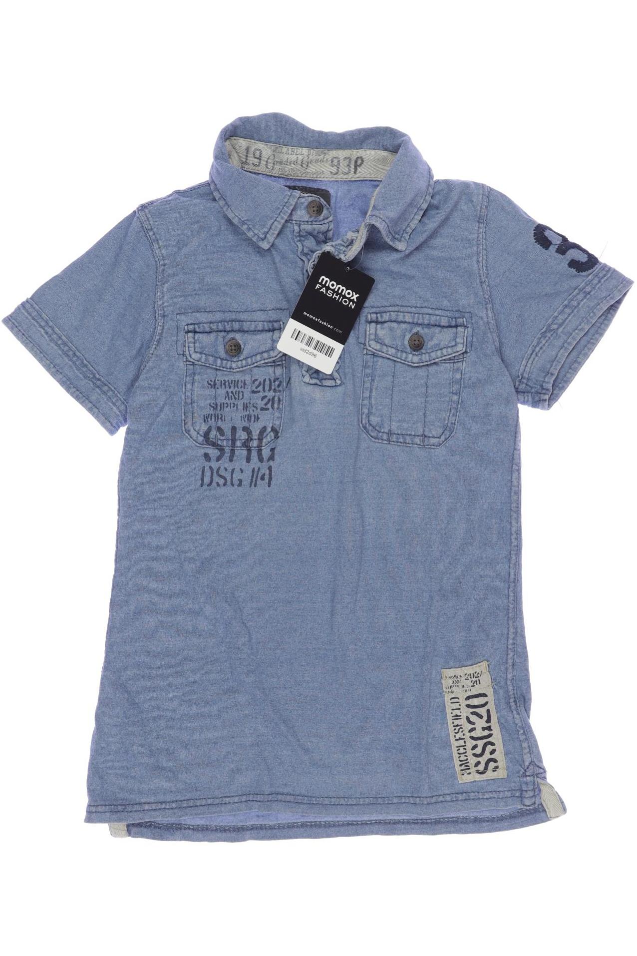 

H&M Herren Poloshirt, blau, Gr. 134