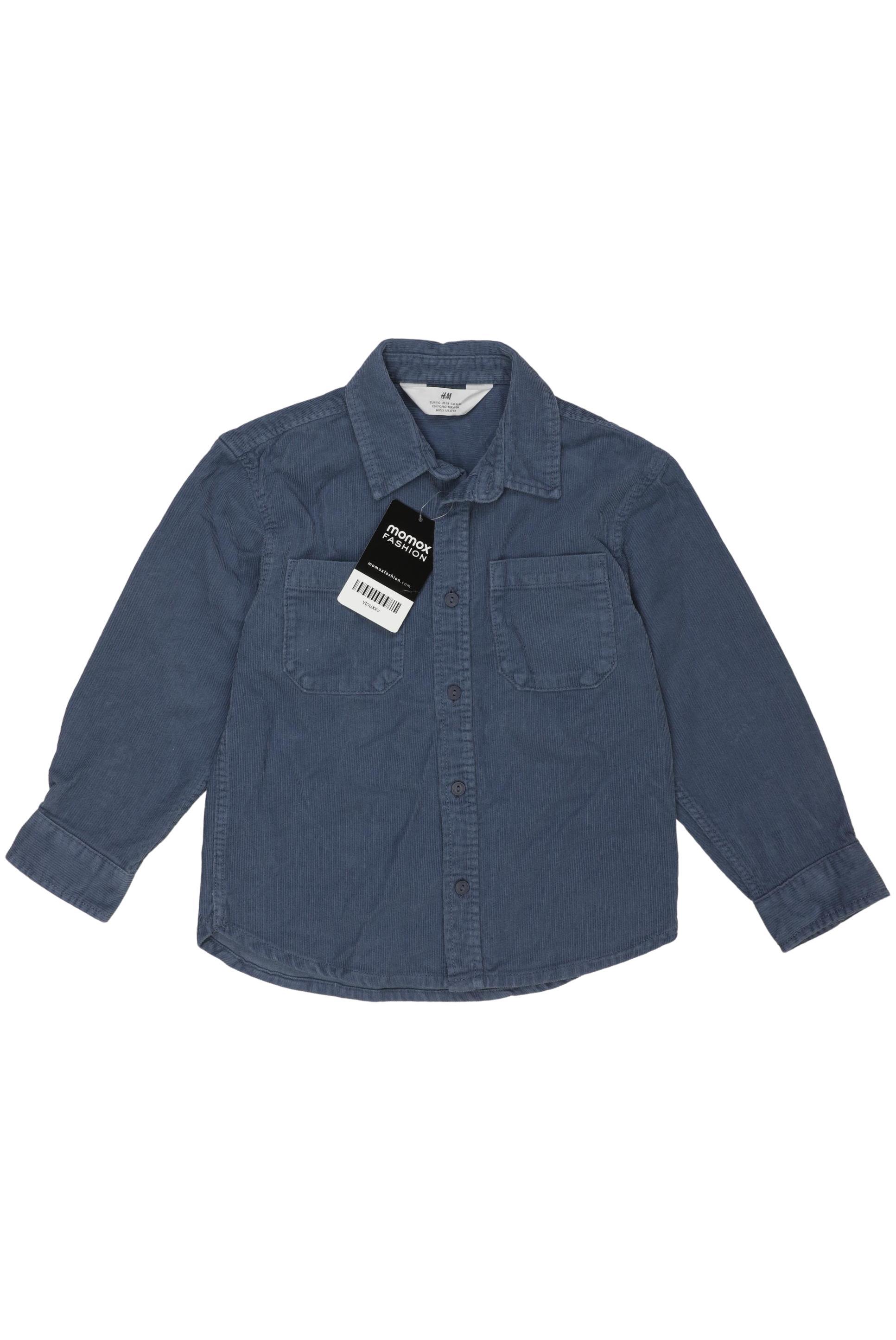 

H&M Jungen Hemd, blau, Gr. 110