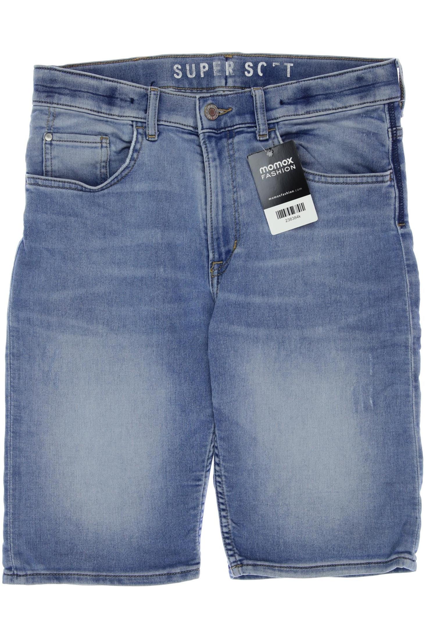 

H&M Herren Shorts, blau, Gr. 170