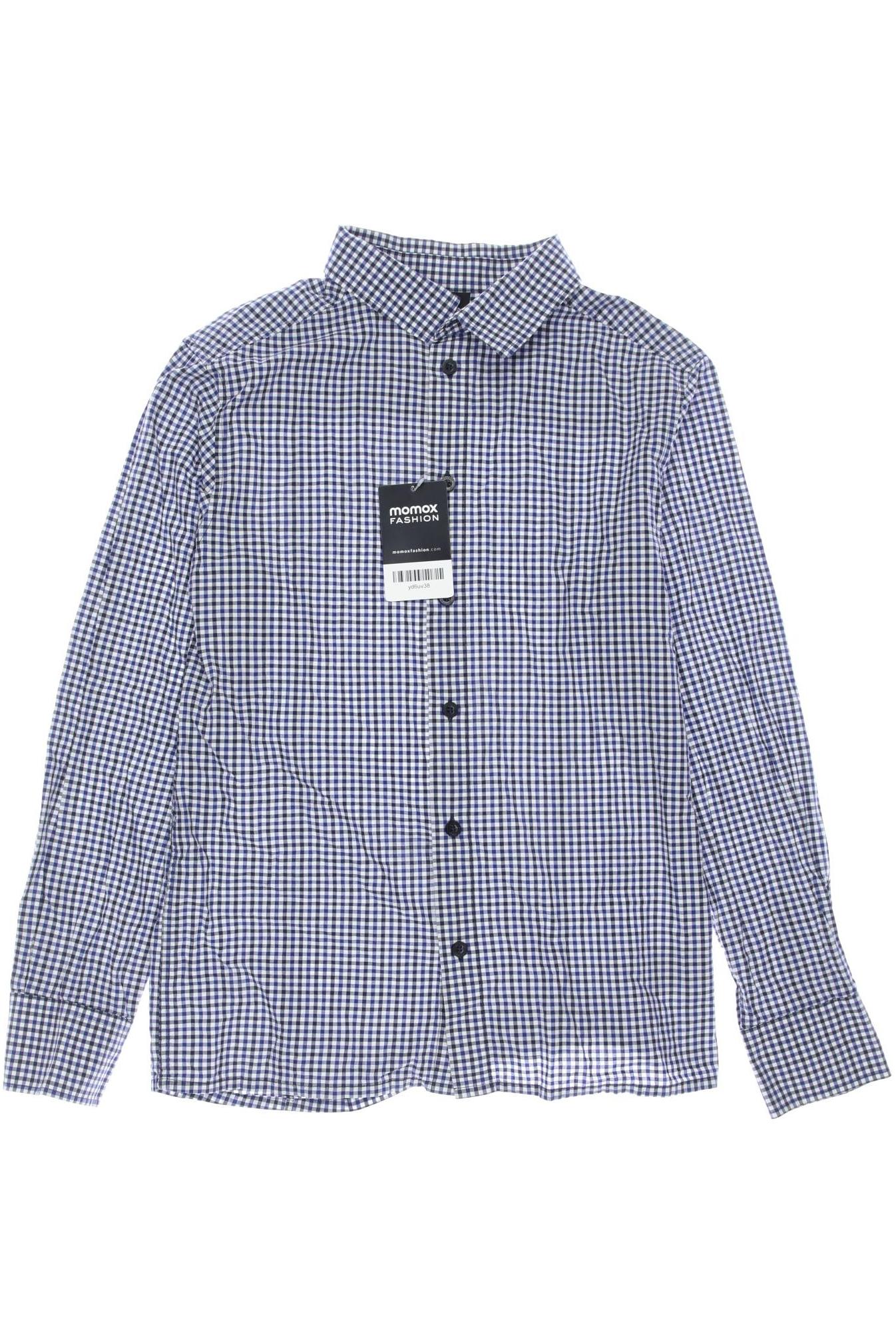

H&M Herren Hemd, marineblau, Gr. 158