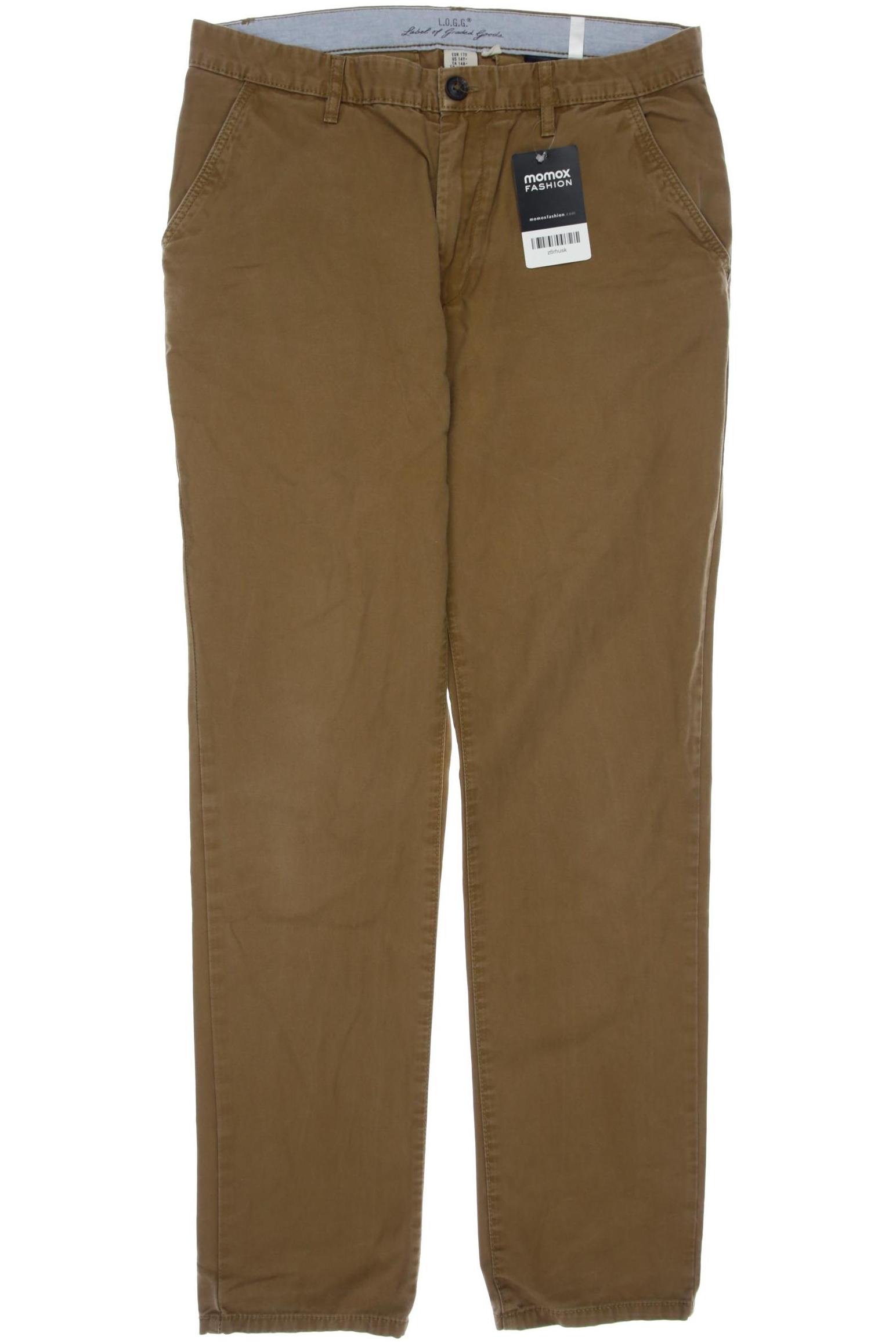 

H&M Herren Stoffhose, beige, Gr. 170