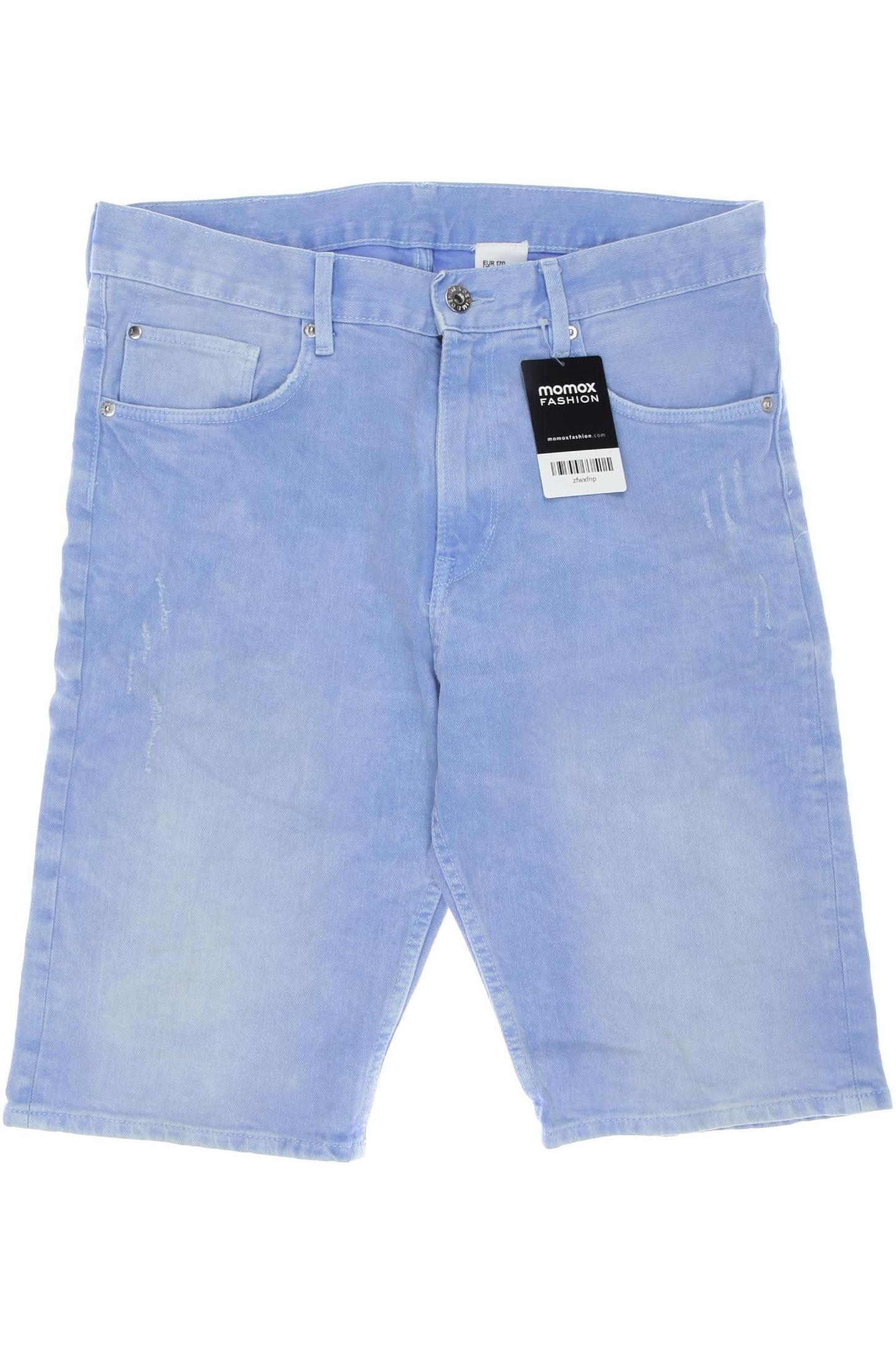 

H&M Herren Shorts, blau, Gr. 170
