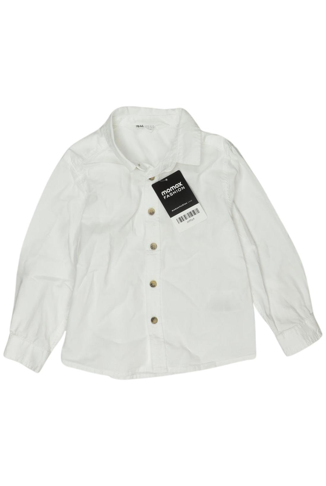 

H&M Jungen Hemd, weiß, Gr. 98