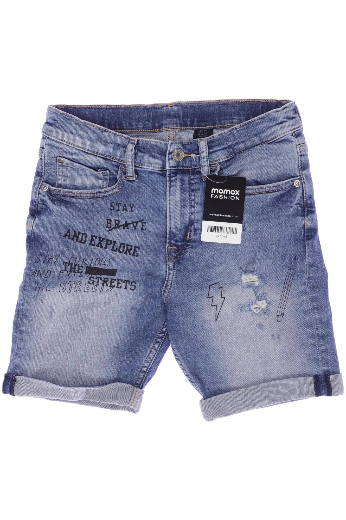 

H&M Herren Shorts, blau, Gr. 140