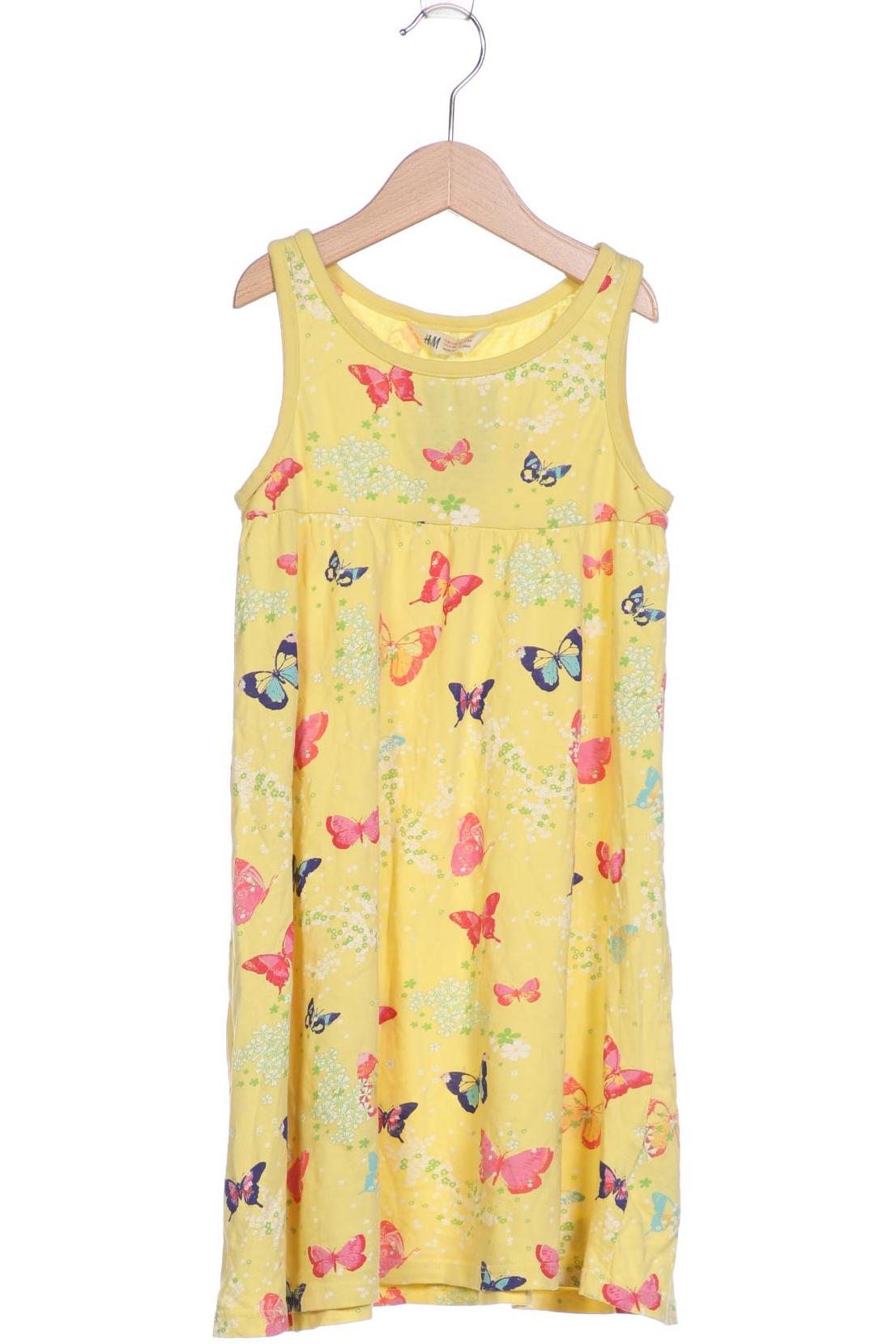 

H&M Mädchen Kleid, gelb