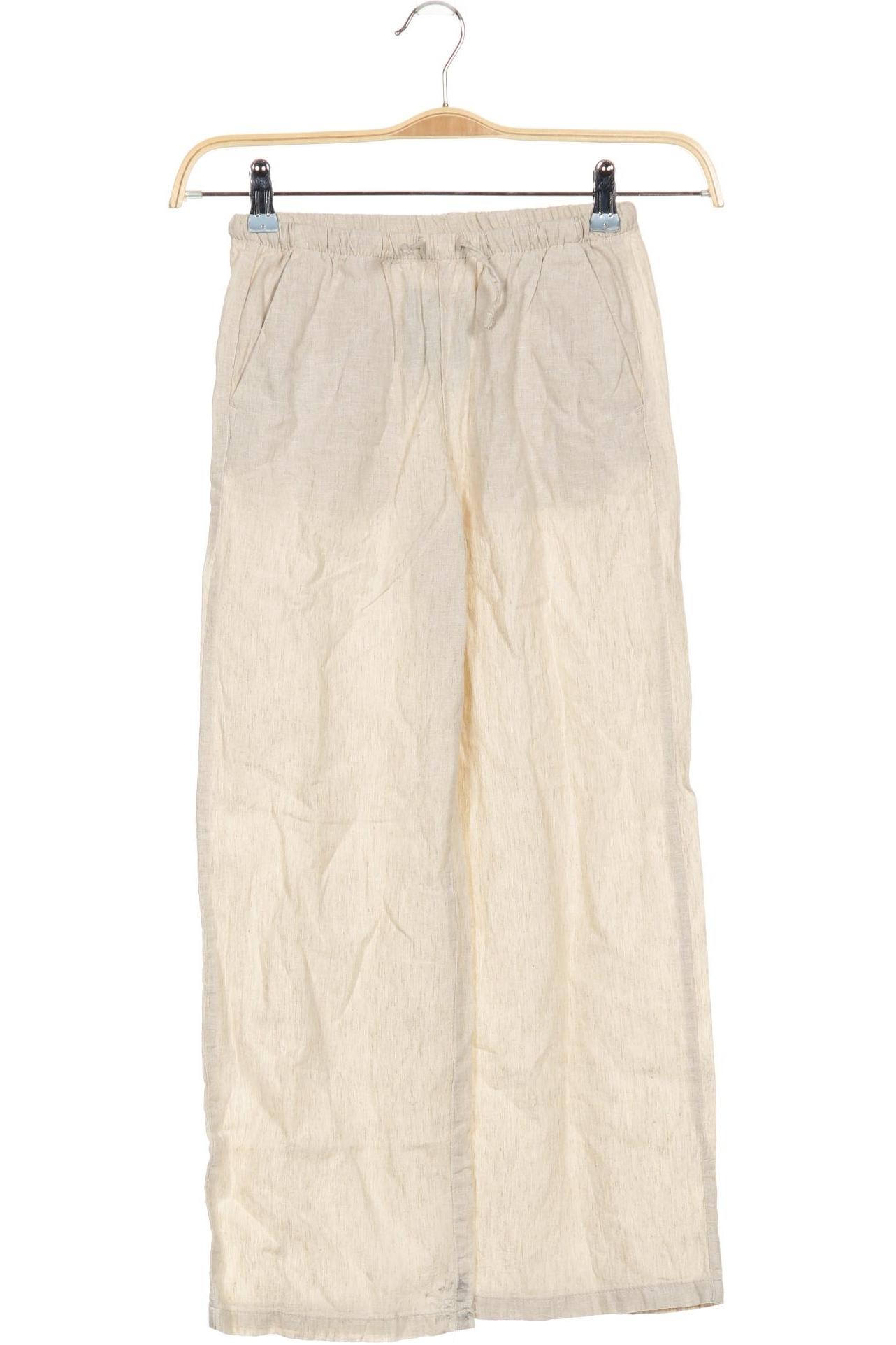 

H&M Damen Stoffhose, beige, Gr. 140
