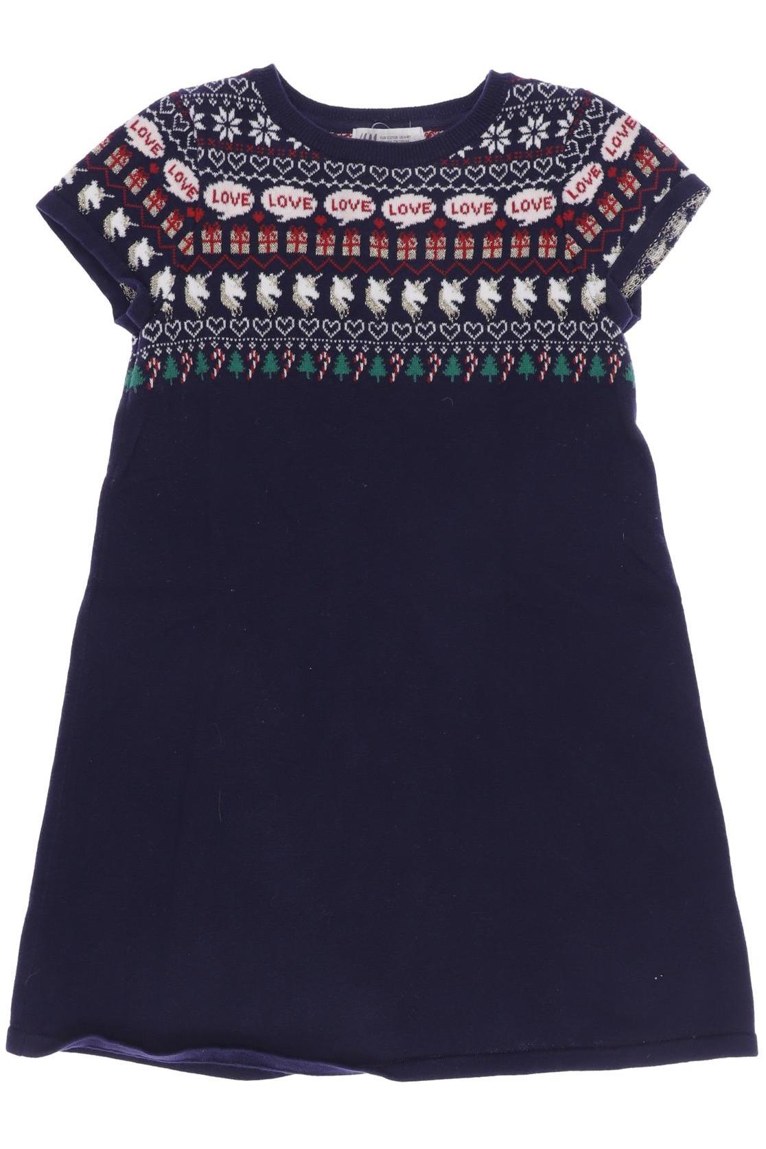 

H&M Damen Kleid, marineblau, Gr. 122