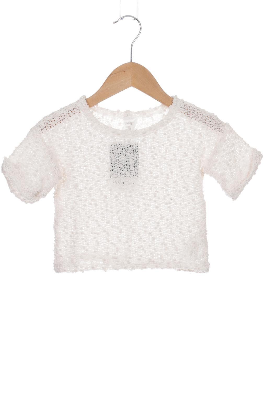 

H&M Damen Pullover, weiß, Gr. 80