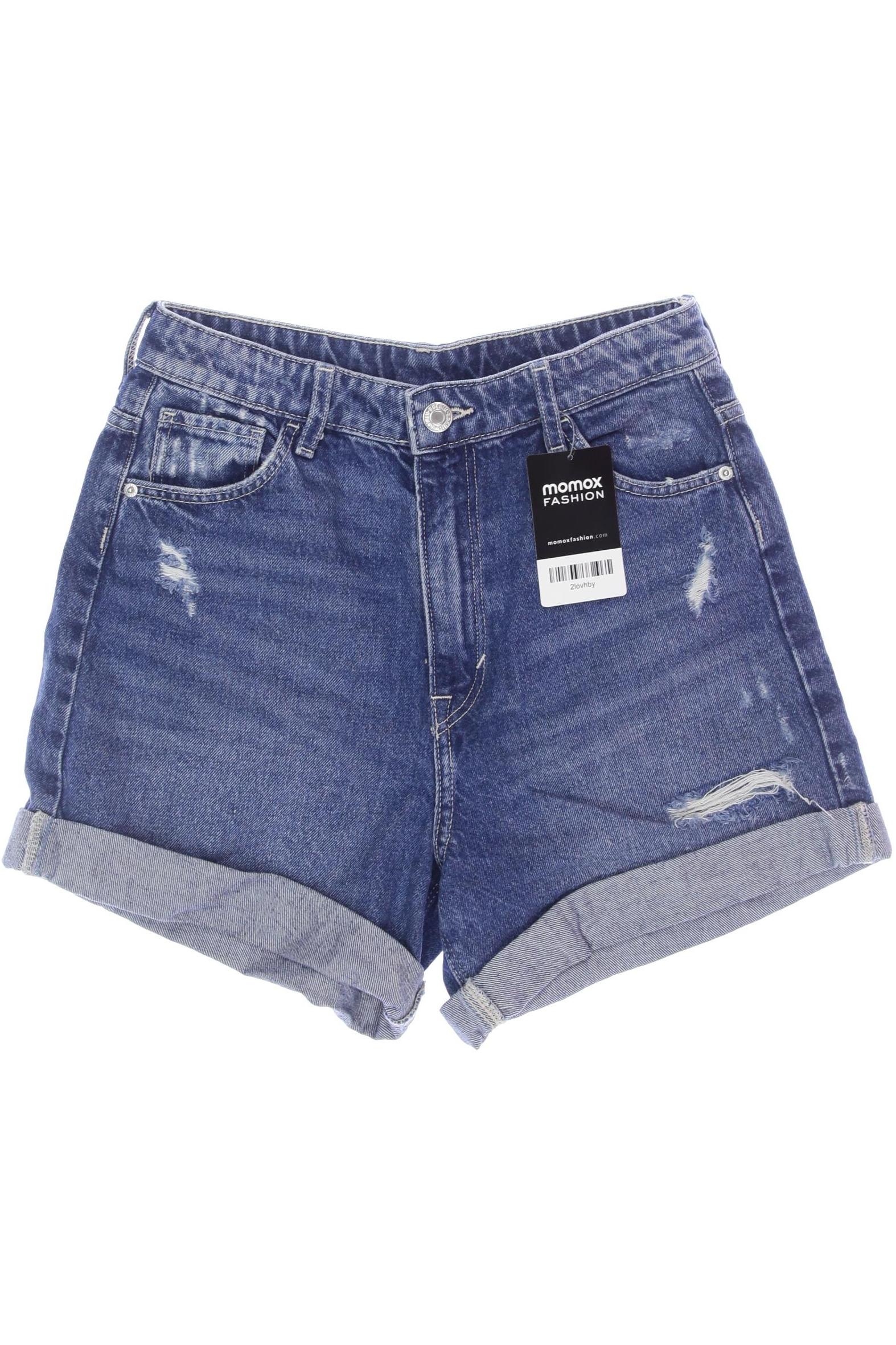 

H&M Damen Shorts, blau, Gr. 158