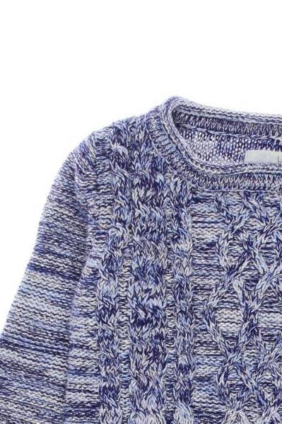 Thumbnail - H&amp;M Mädchen Pullover, blau, Gr. 110/116
