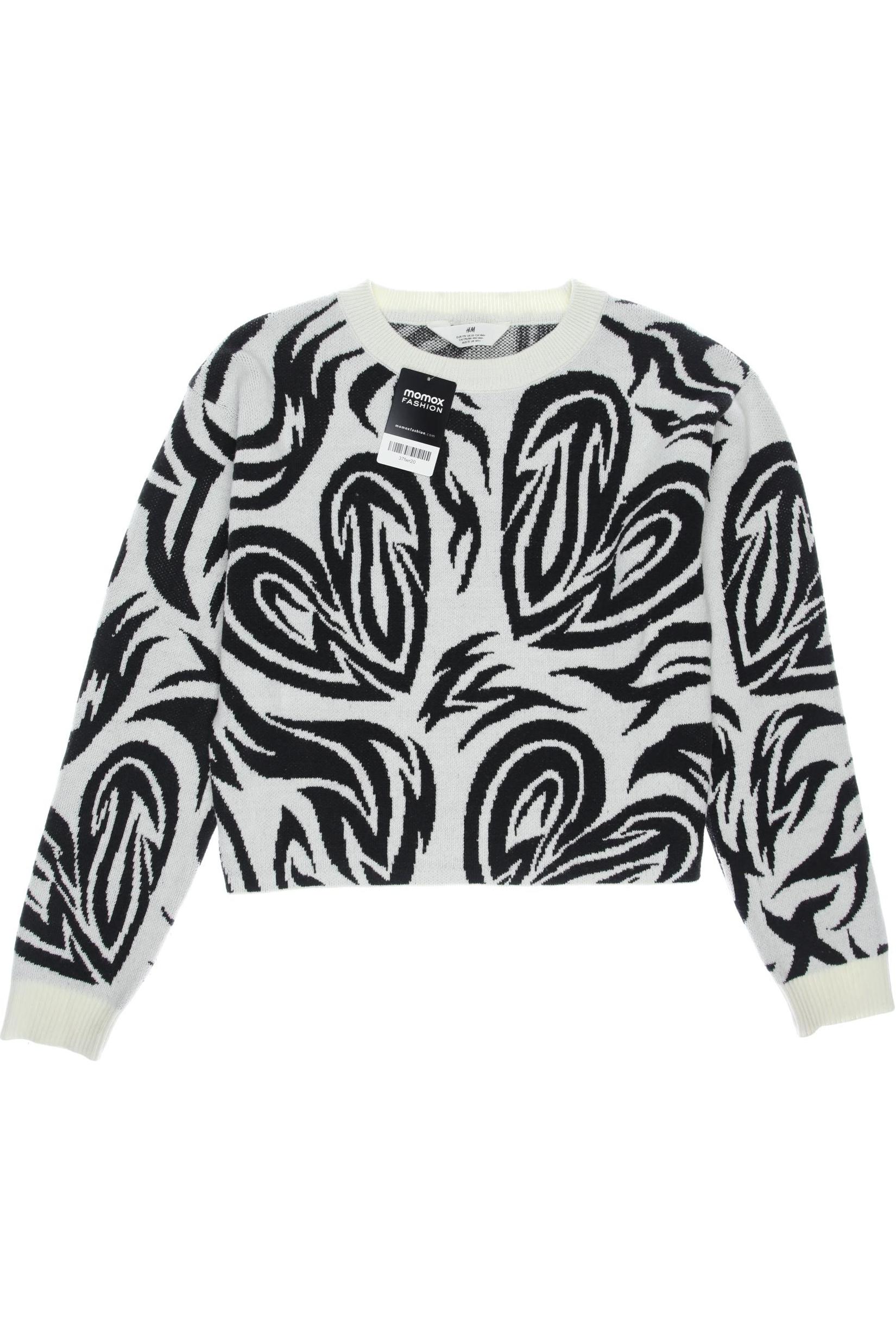 

H&M Damen Pullover, weiß, Gr. 170