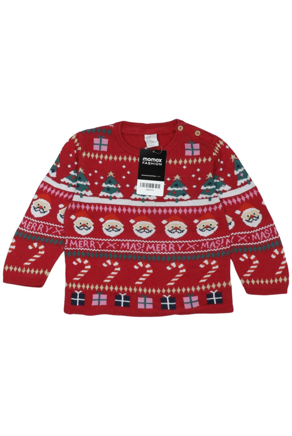 

H&M Mädchen Pullover, rot, Gr. 86