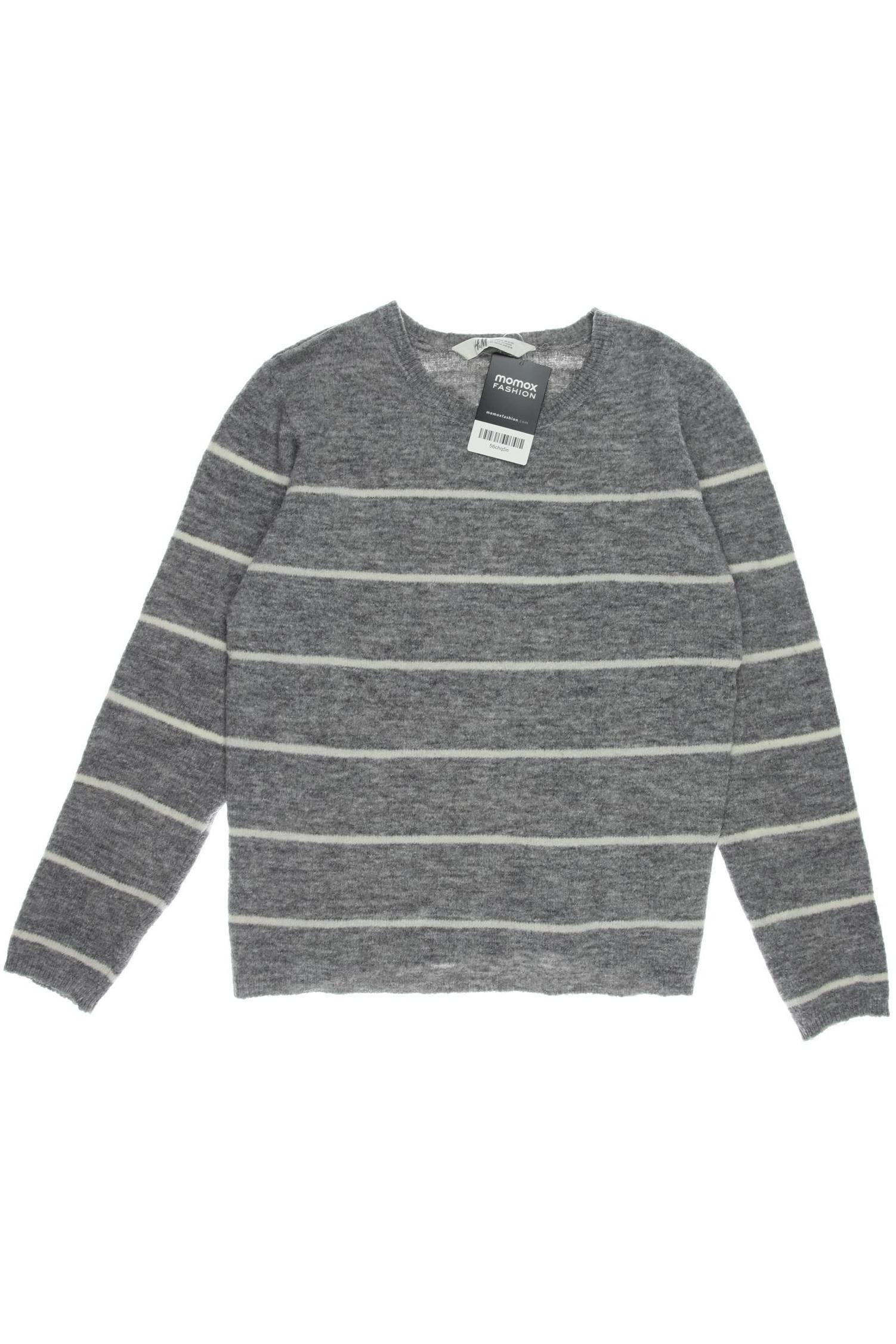 

H&M Damen Pullover, grau, Gr. 158/164