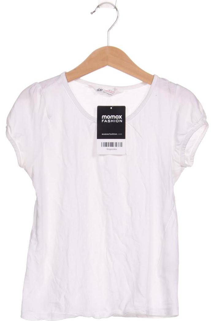 

H&M Damen T-Shirt, weiß, Gr. 122