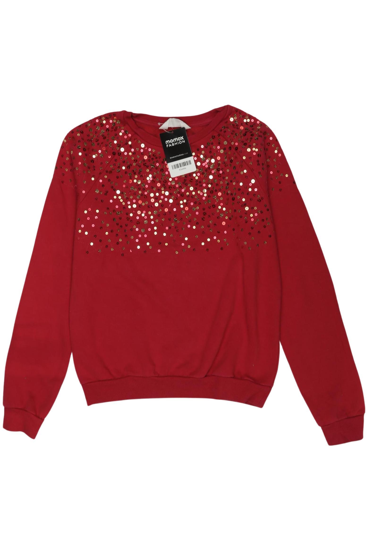 

H&M Mädchen Pullover, rot, Gr. 158/164