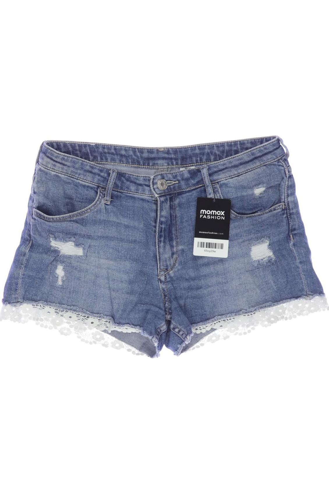 

H&M Damen Shorts, blau, Gr. 164