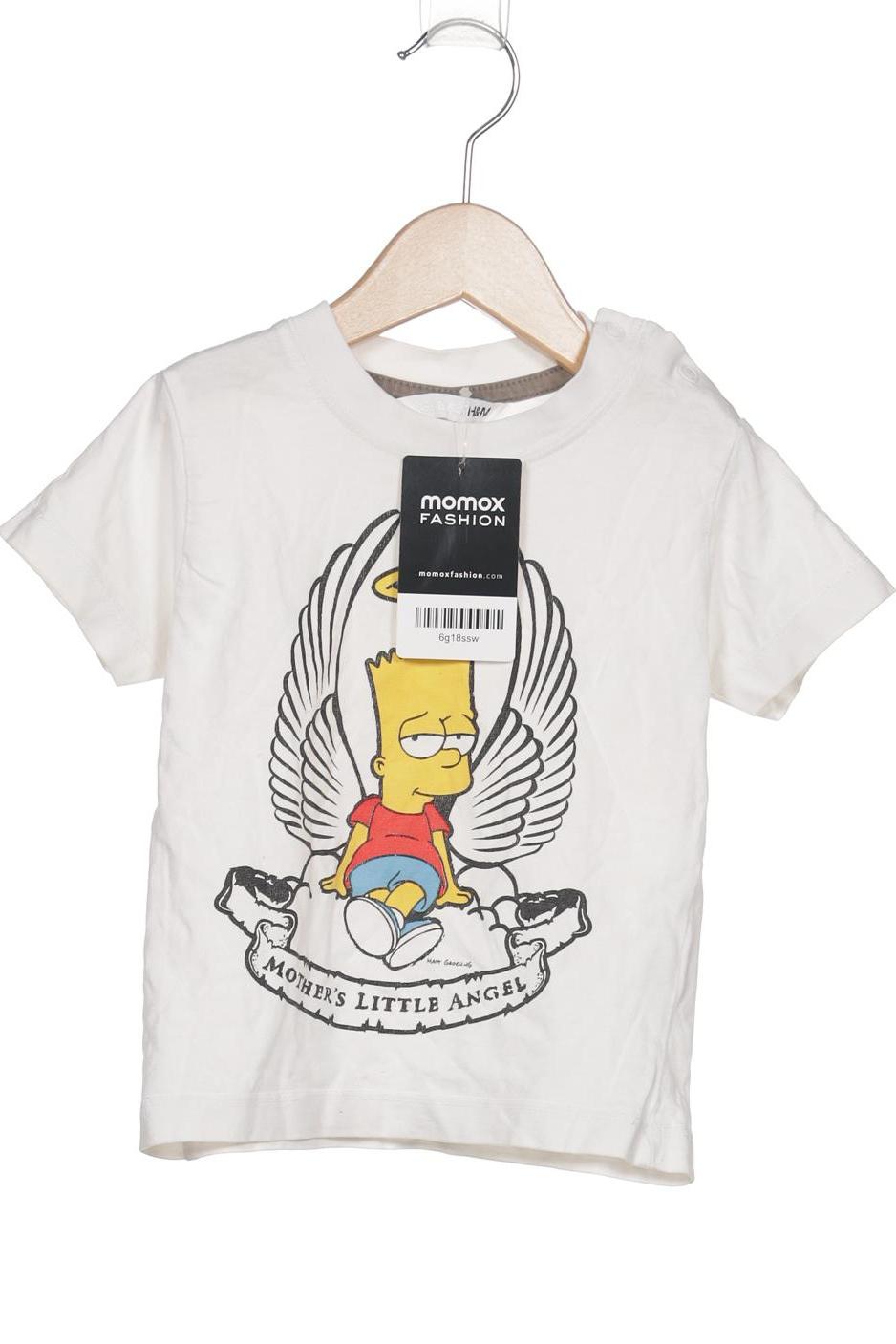 

H&M Damen T-Shirt, weiß, Gr. 80