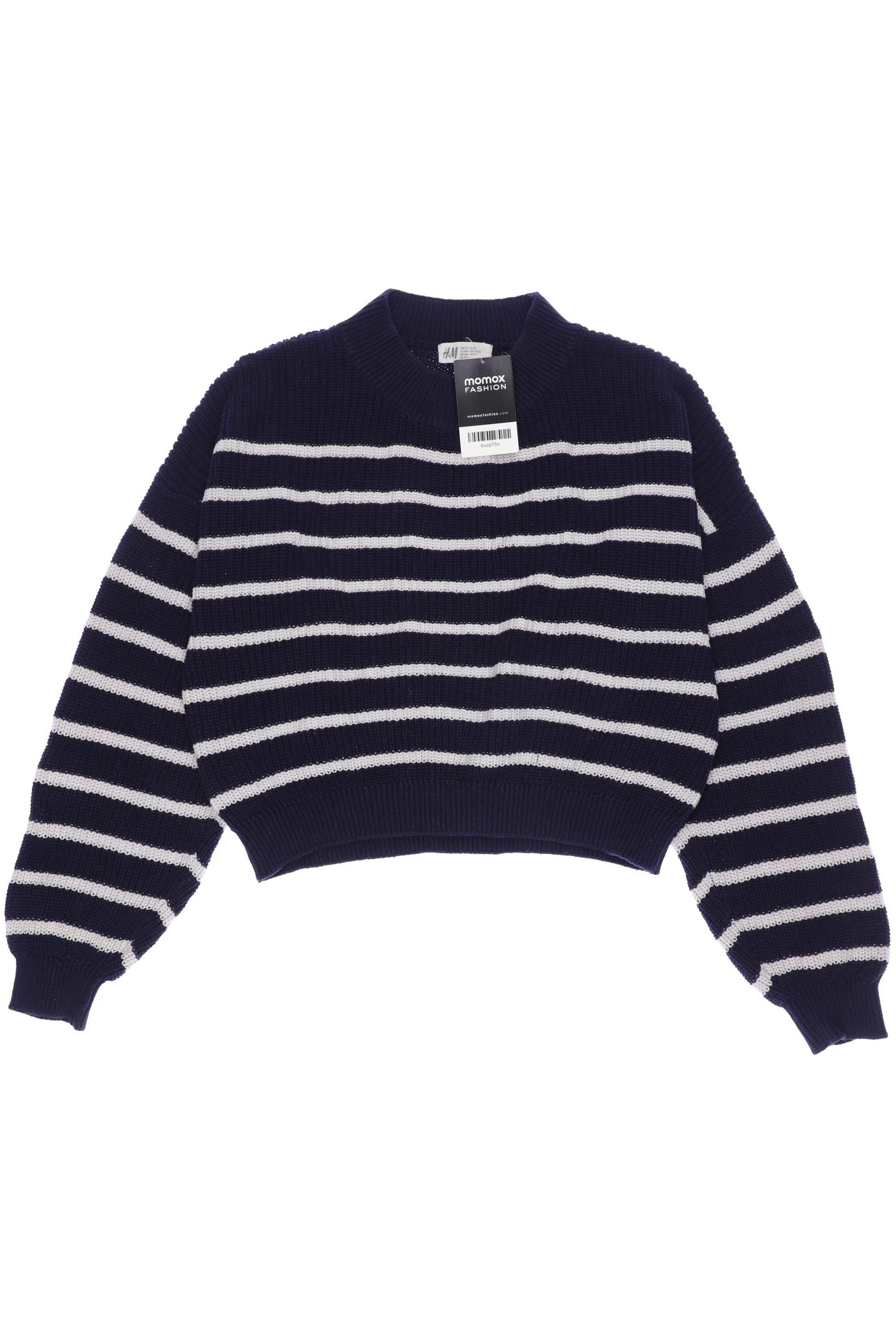 

H&M Damen Pullover, marineblau, Gr. 170