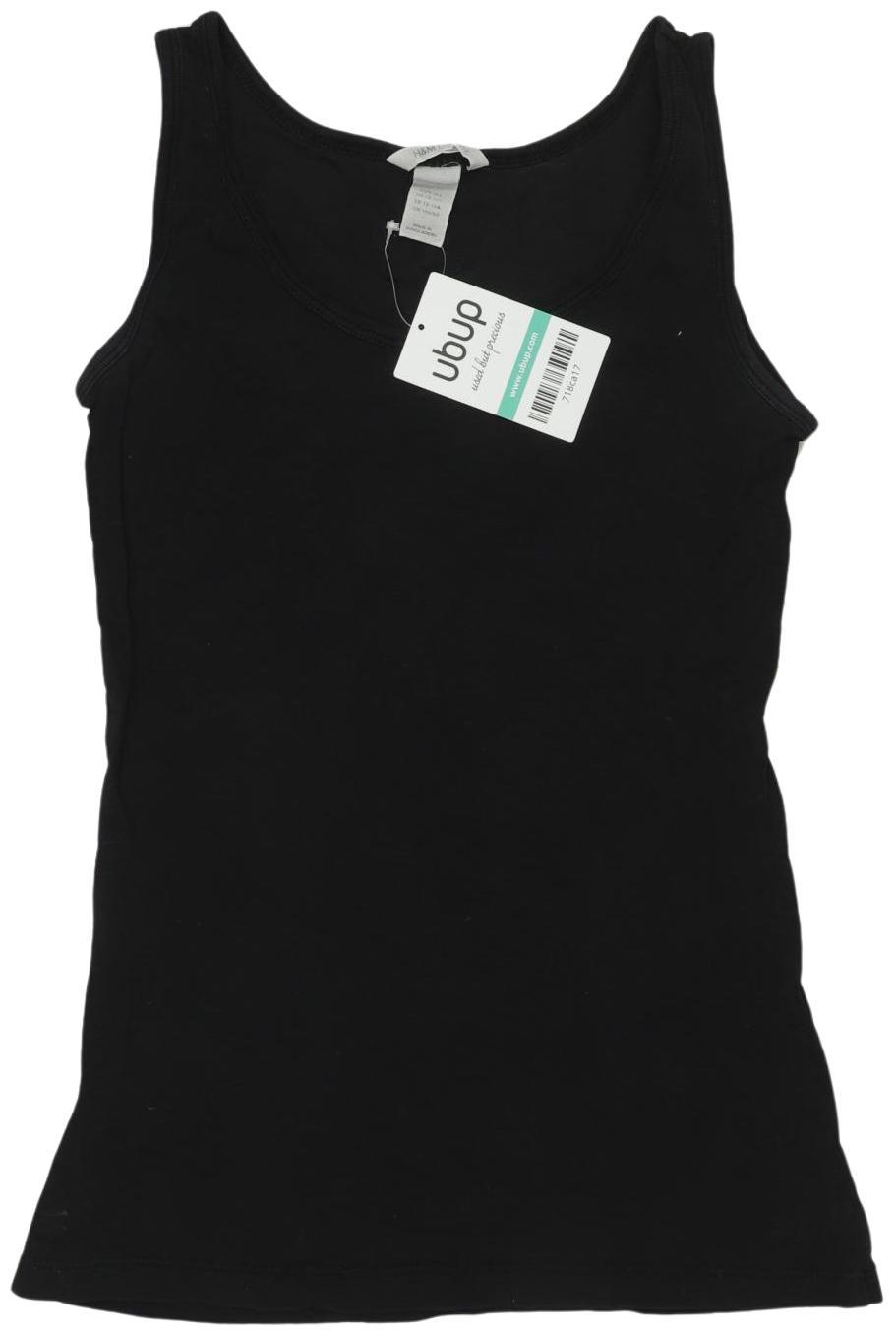 

H&M Damen Top, schwarz, Gr. 164
