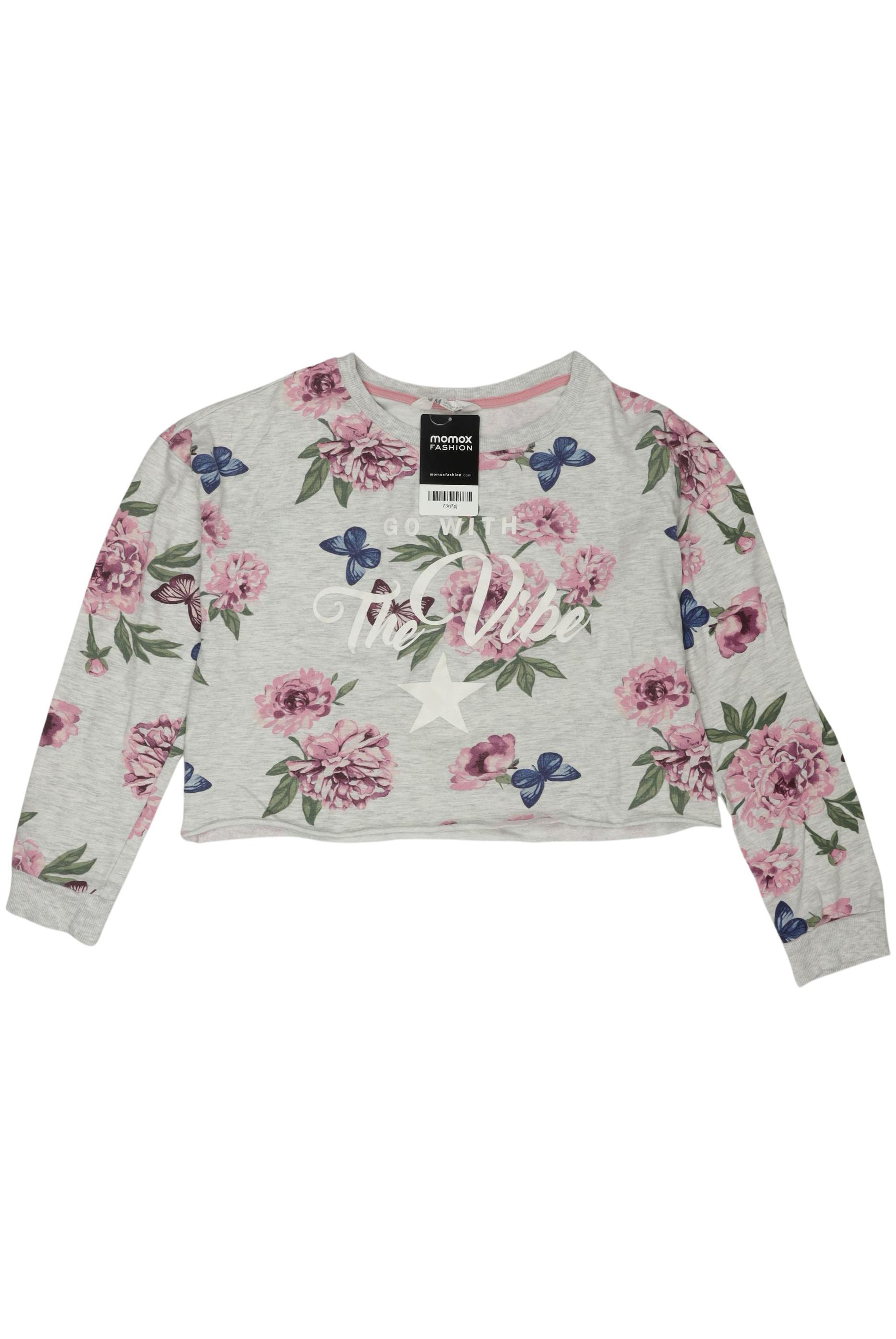 

H&M Mädchen Hoodies & Sweater, grau, Gr. 158/164