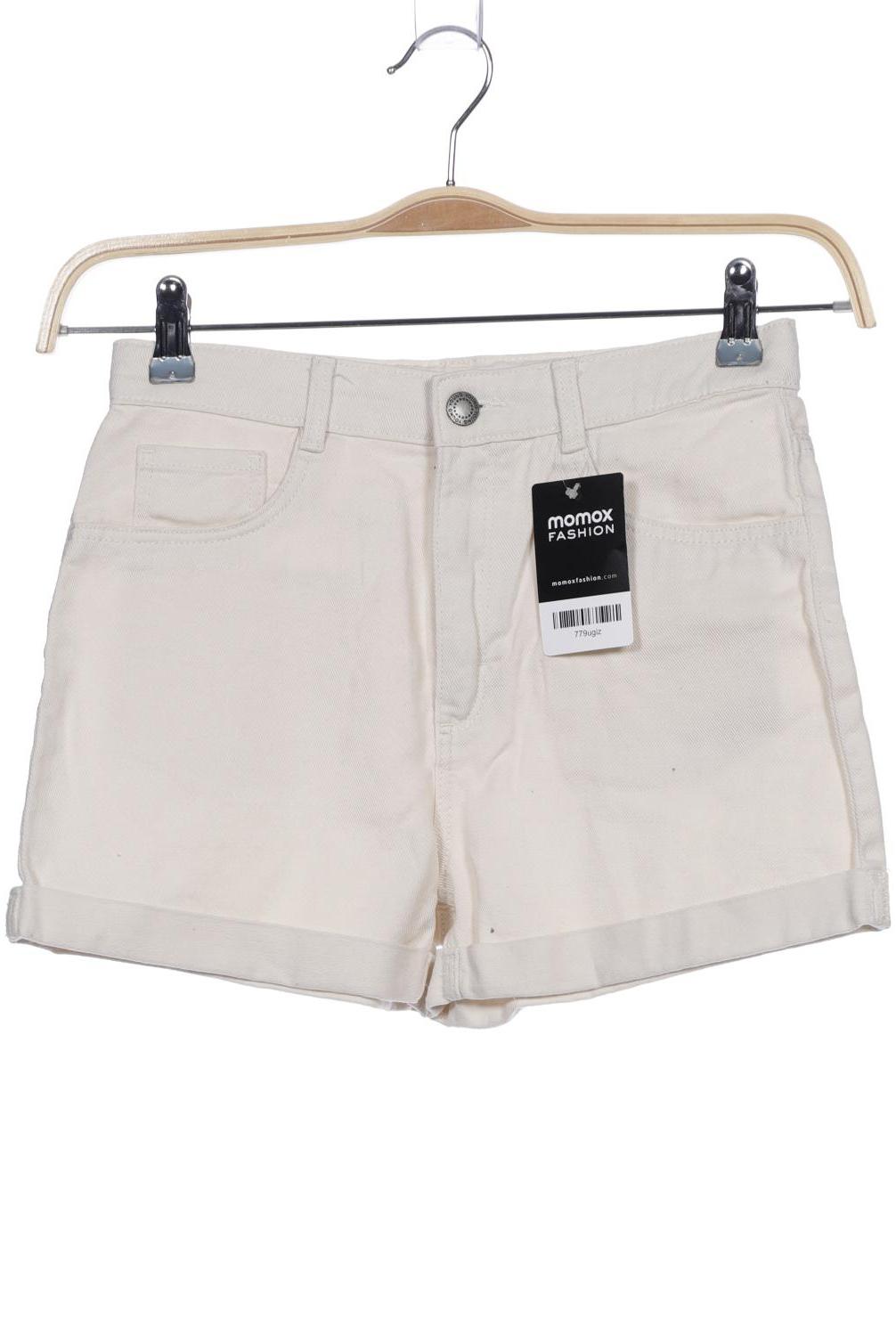 

H&M Damen Shorts, cremeweiß, Gr. 146