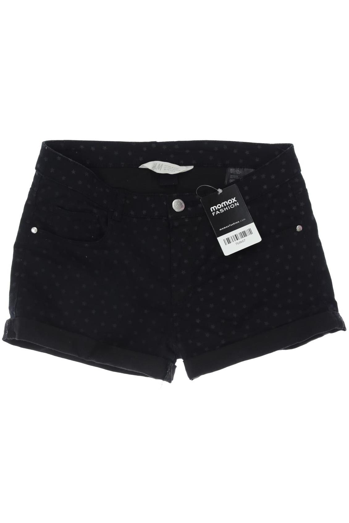 

H&M Damen Shorts, schwarz, Gr. 158