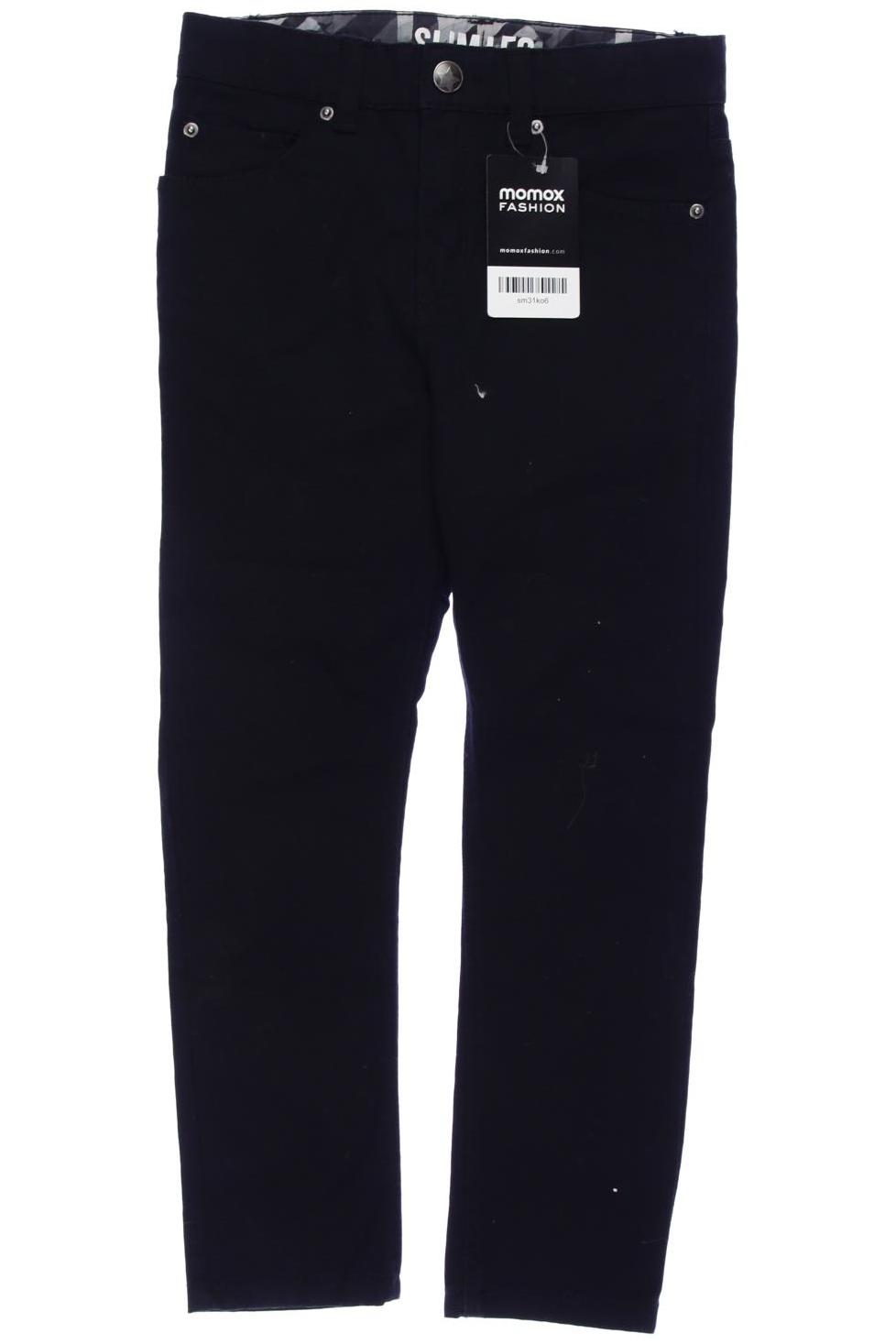 

H&M Damen Stoffhose, schwarz, Gr. 116