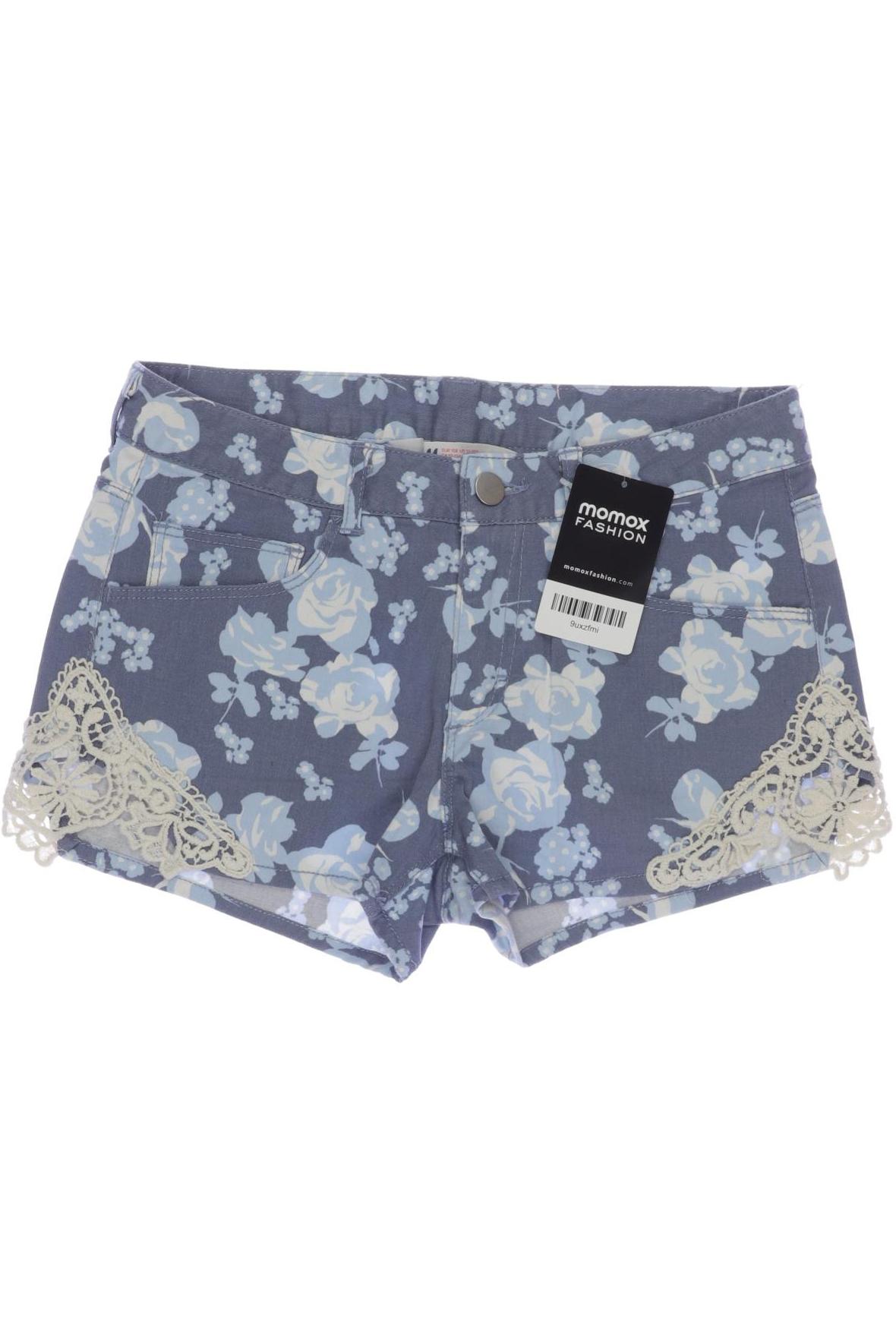 

H&M Damen Shorts, blau, Gr. 158