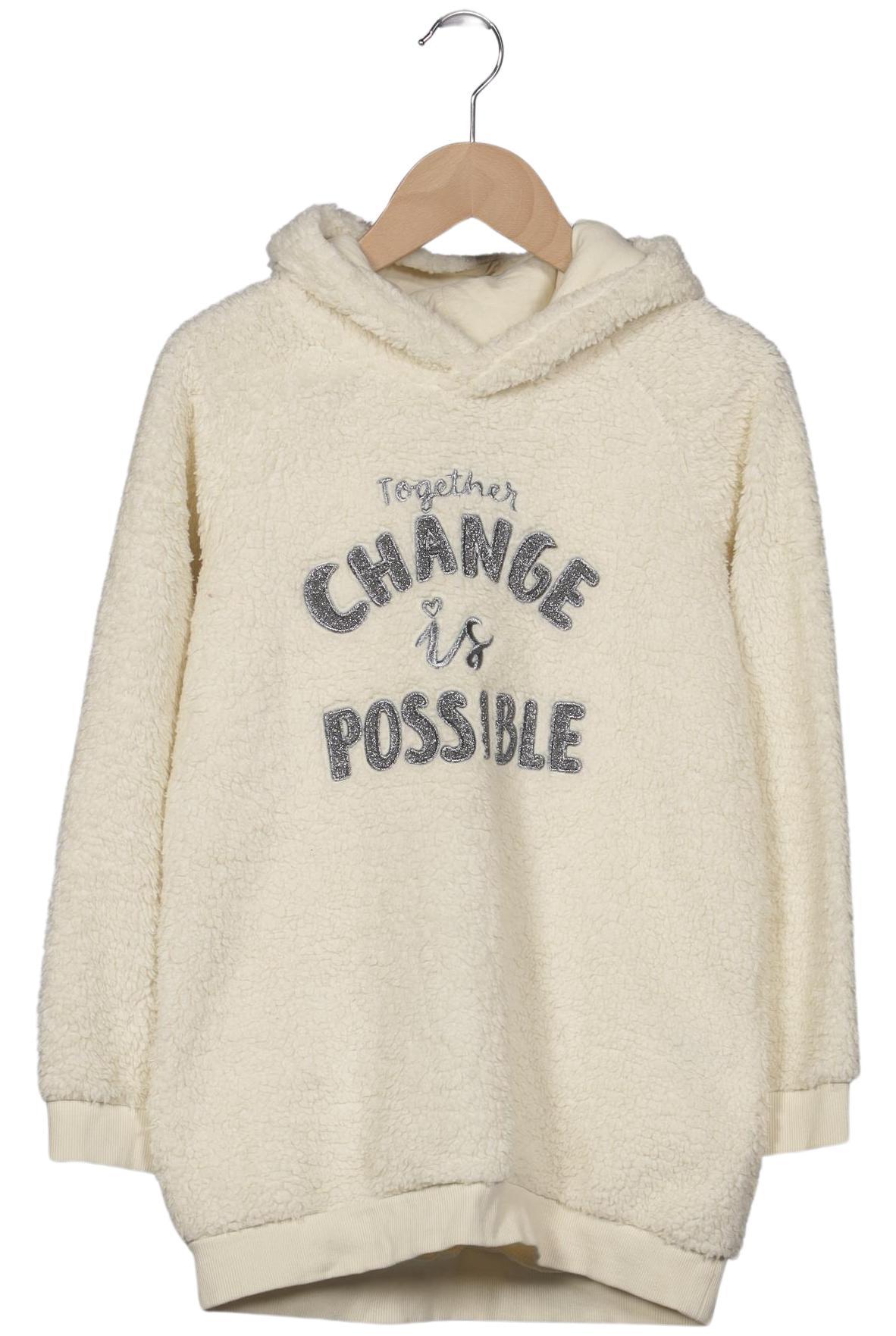 

H&M Damen Hoodies & Sweater, cremeweiß, Gr. 134/140