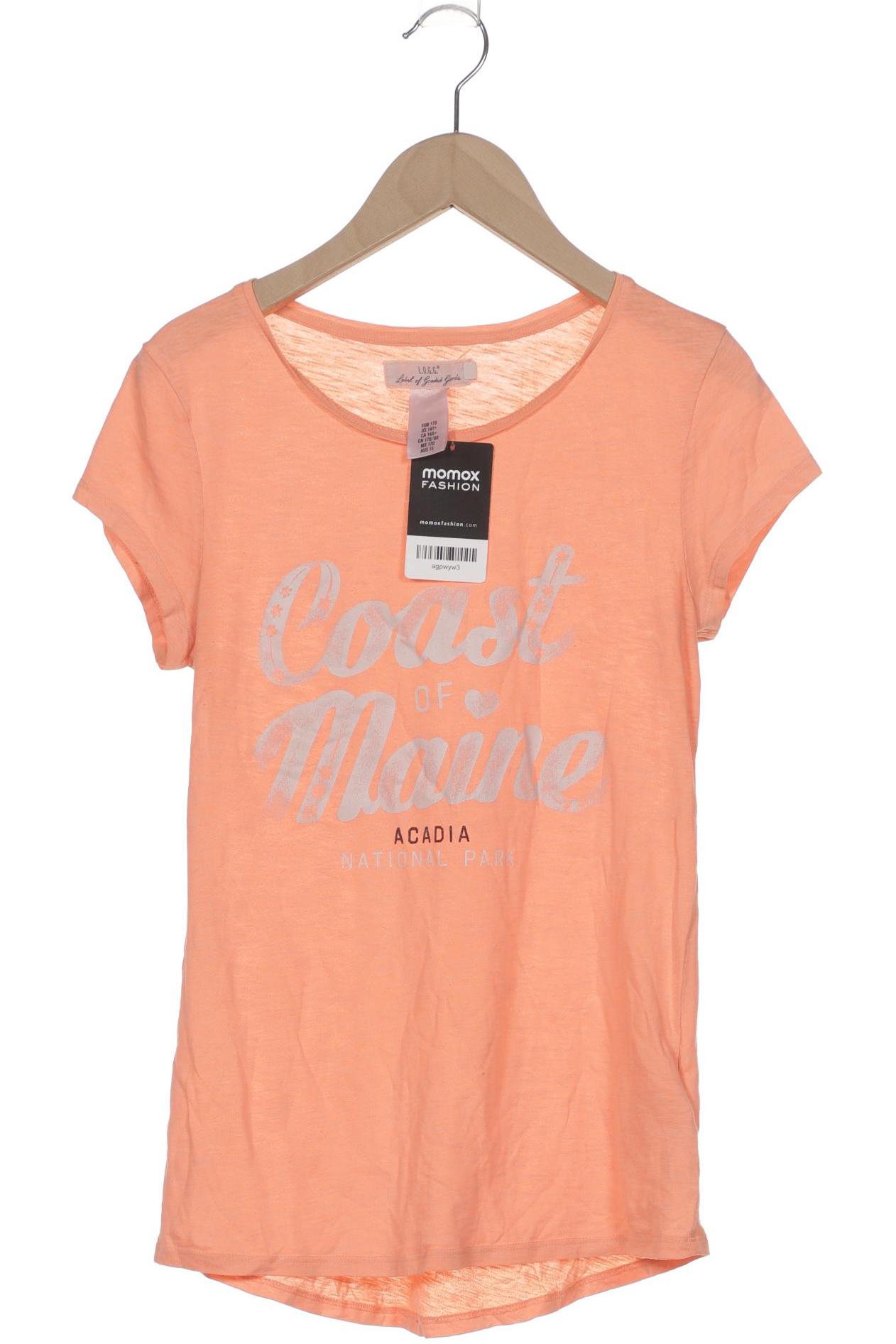 

H&M Damen T-Shirt, orange, Gr. 170